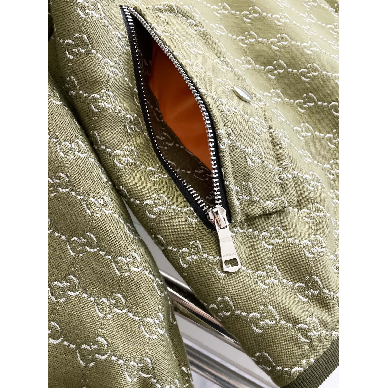 <p>GUCCI&nbsp;男士夹克外套(綠)</p>
