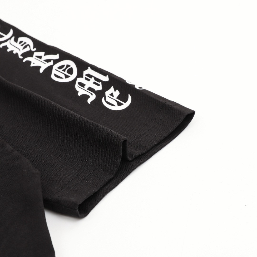 <p>Chrome Hearts 大舌头印花短袖(黑)</p>
