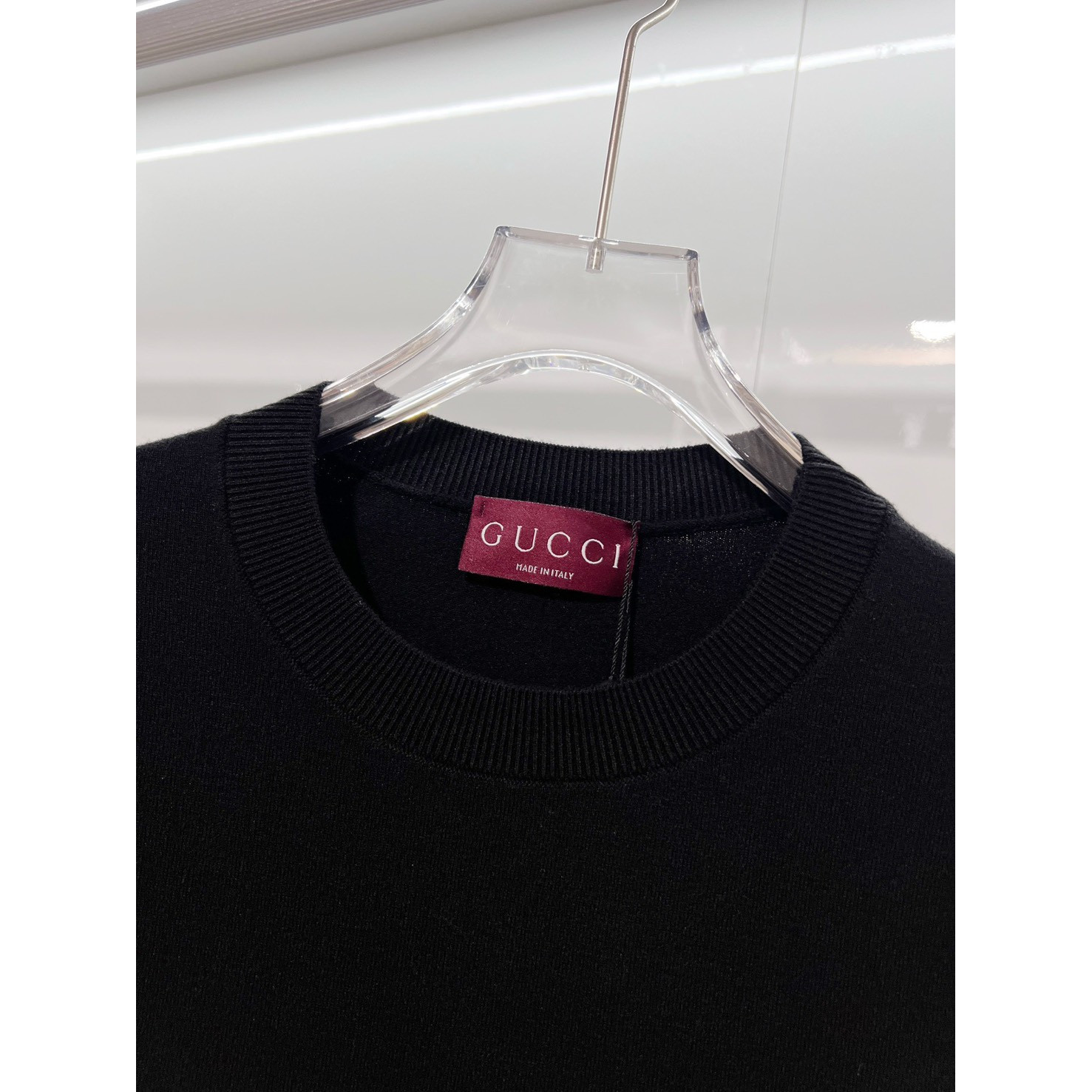 <p>GUCCI 针织衫圆领(黑)</p>
