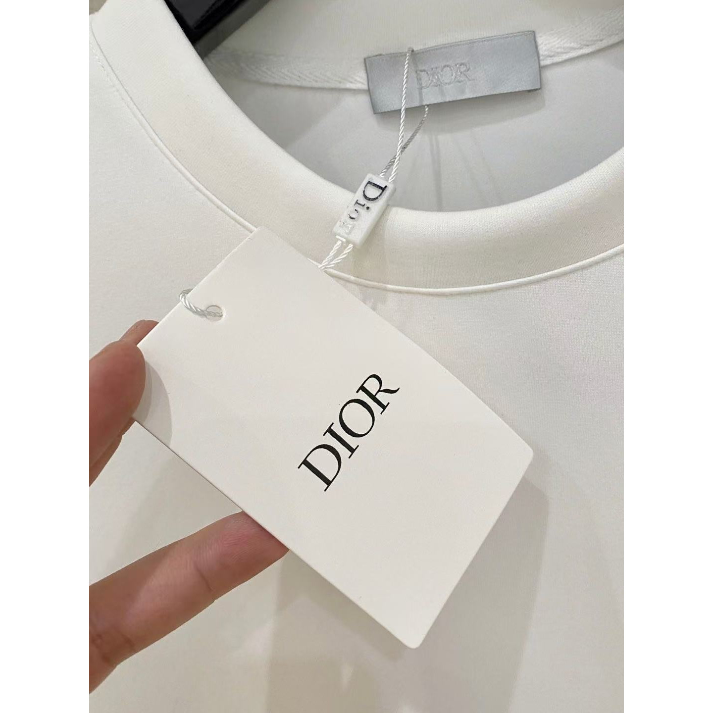 <p>DIOR 太空棉卫衣(白)</p>
