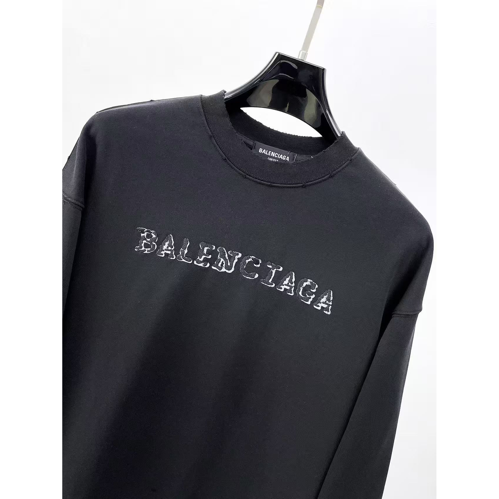 <p>Balenciaga 圓領長袖T恤(黑)</p>
