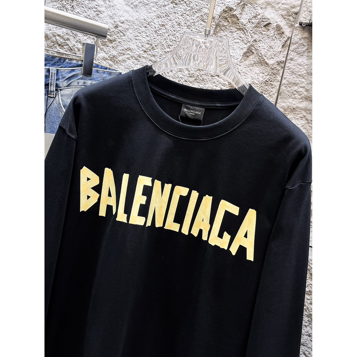<p>Balenciaga 长袖T恤(黑)</p>