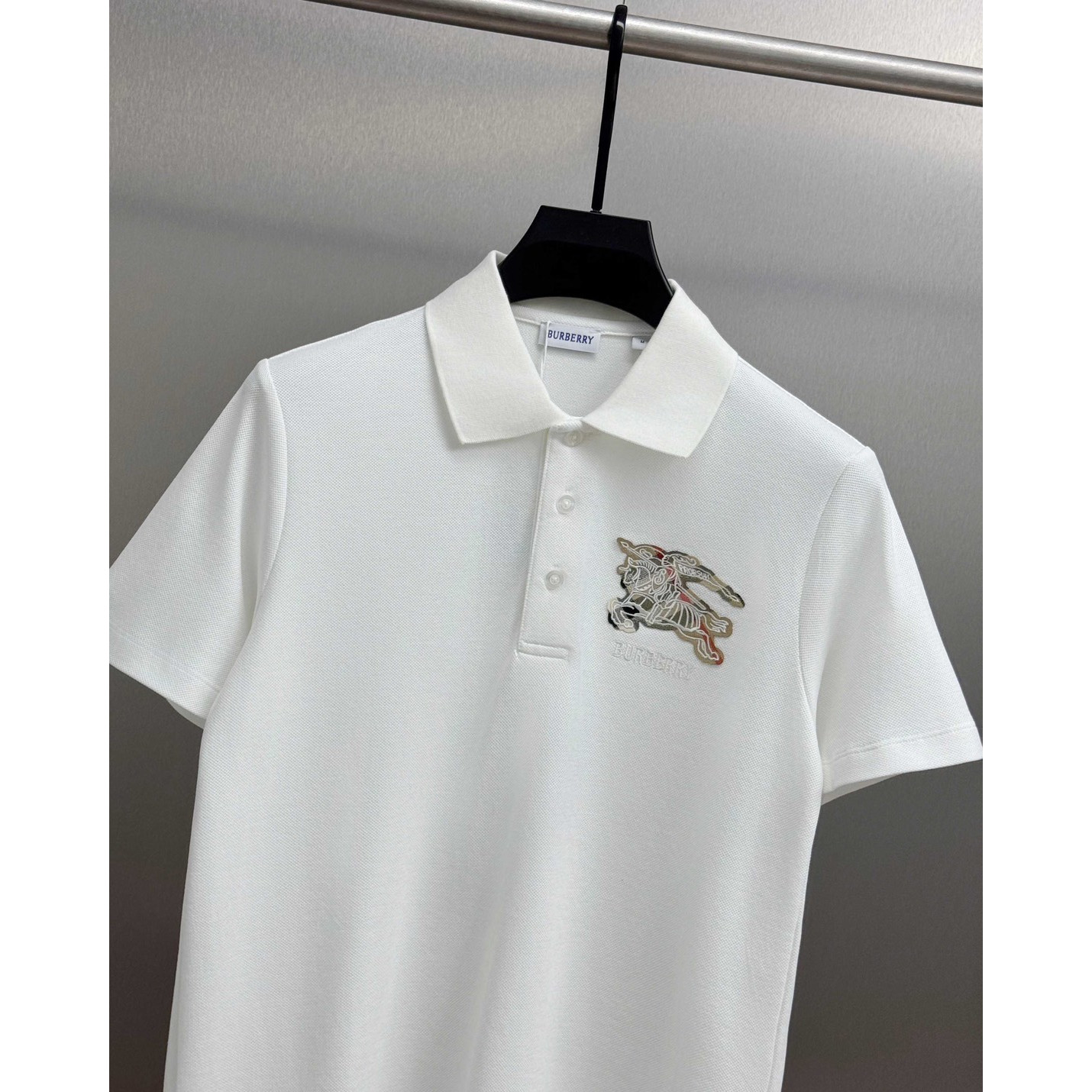 <p>BURBERRY 短袖翻领polo衫(白)</p>