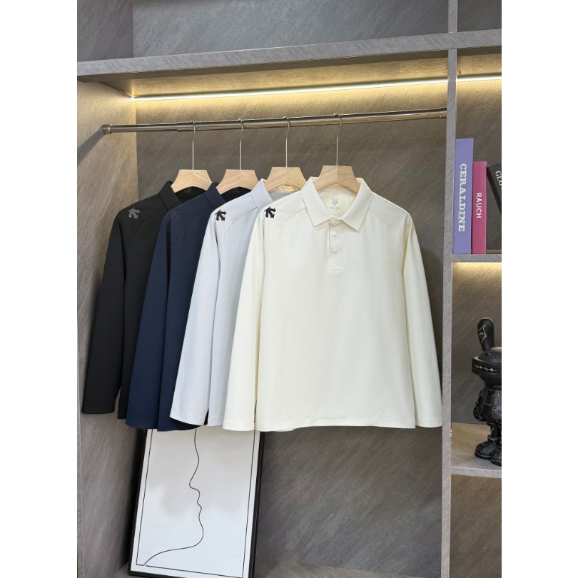 <p>DESCENTE 加絨POLO衫</p>