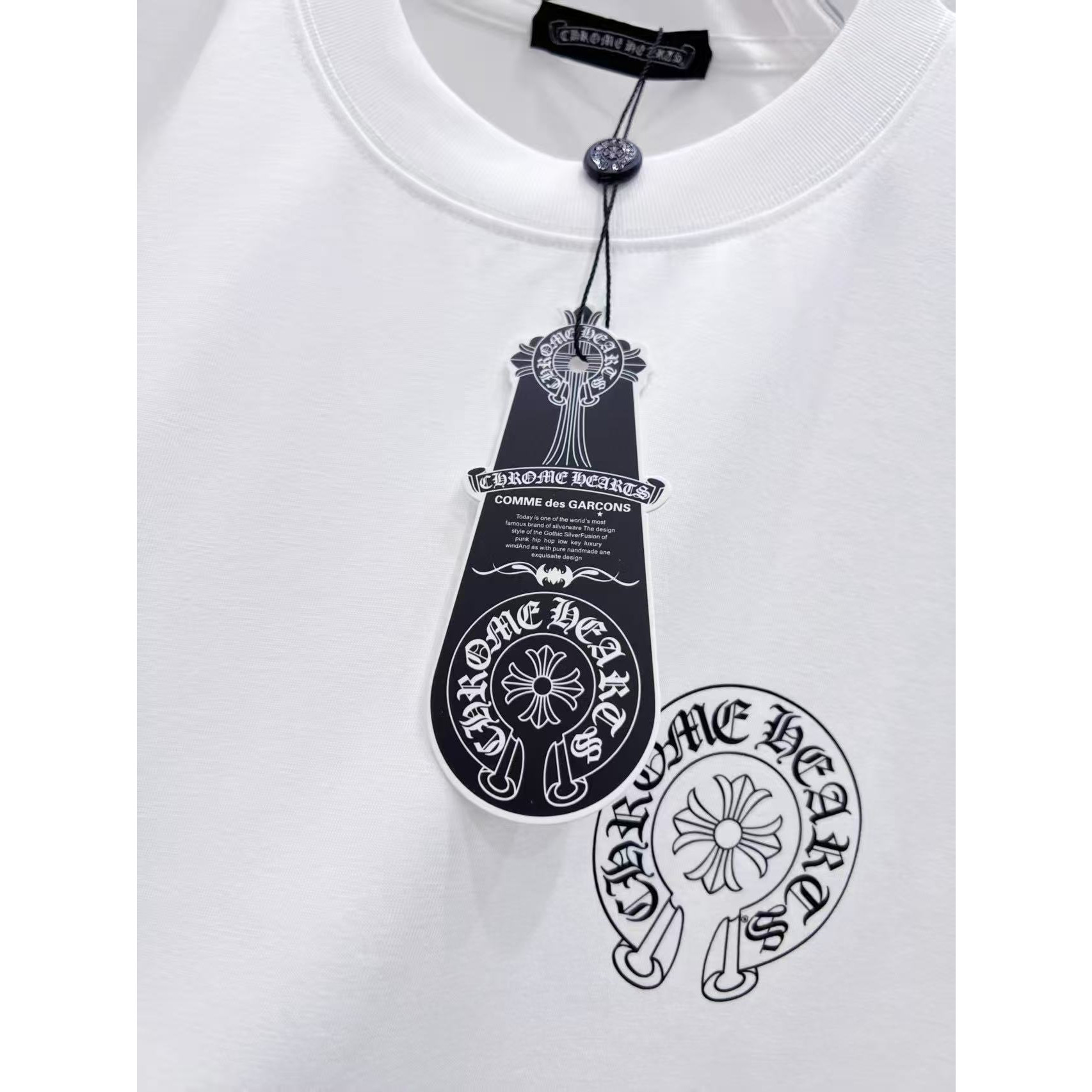 <p>CHROME HEARTS 短袖圆领T恤(白)</p>