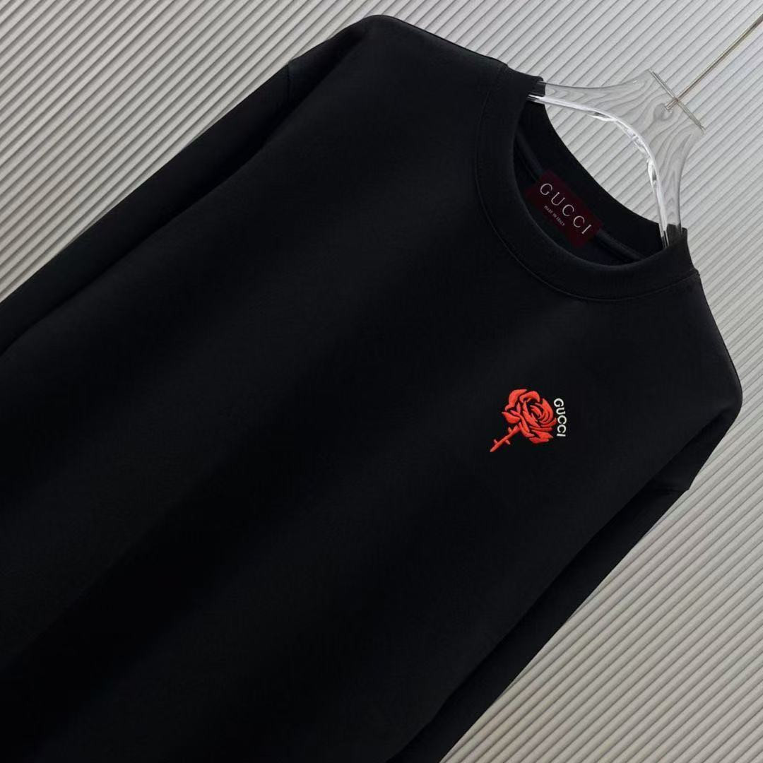 <p>GUCCI 长袖卫衣T恤(黑)</p>
