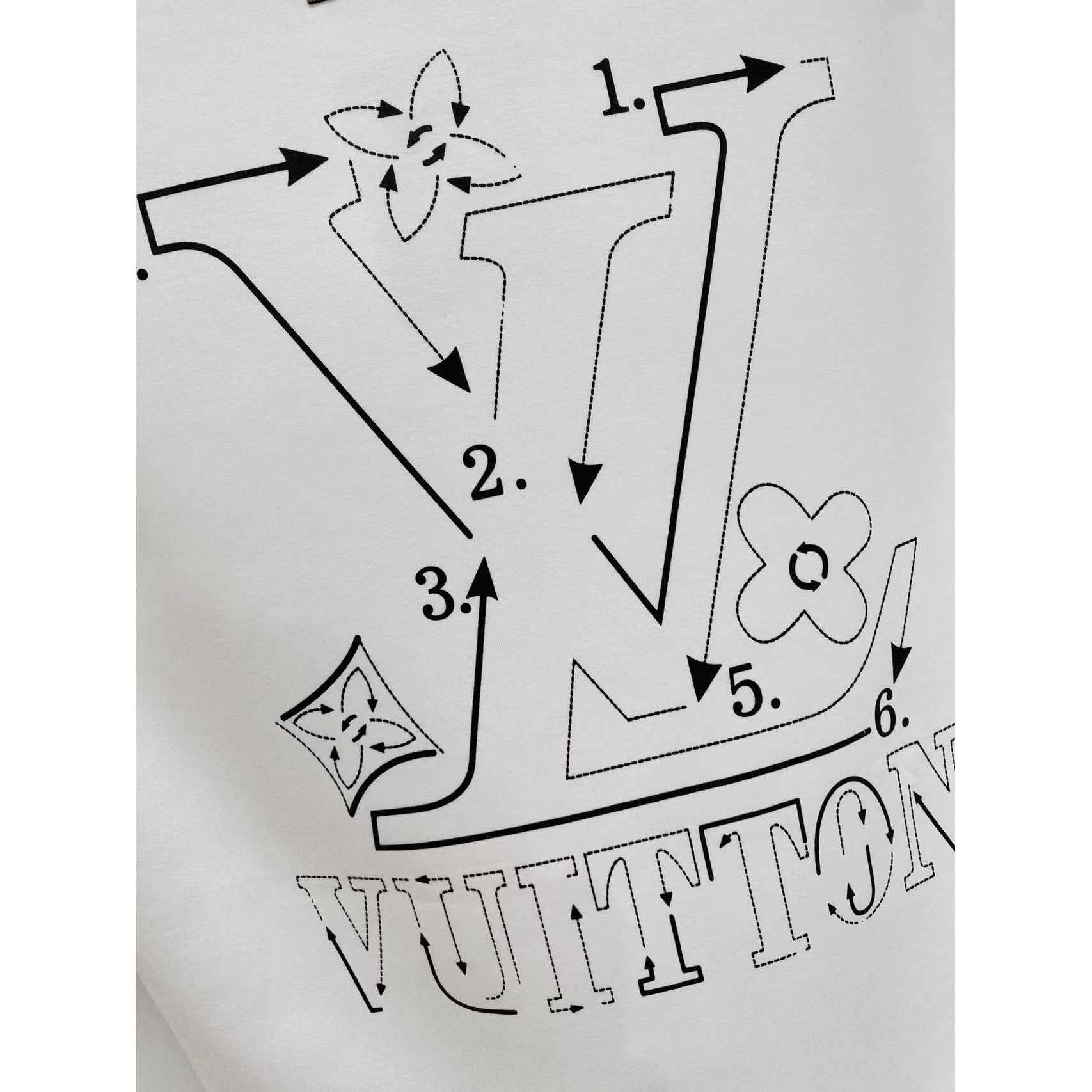 <p>LV 太空棉卫衣(白)</p>