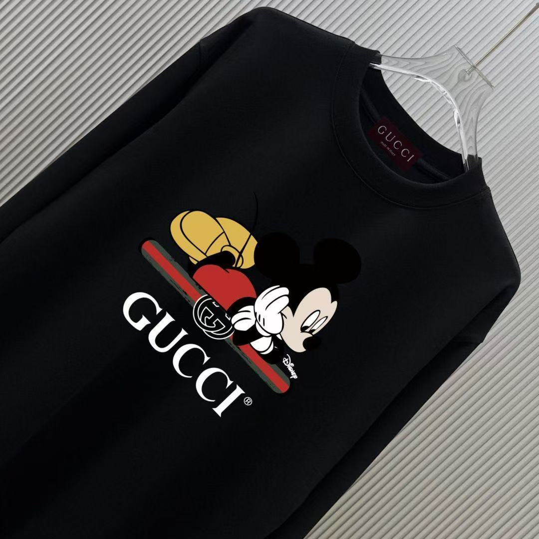 <p>GUCCI 长袖卫衣T恤(黑)</p>