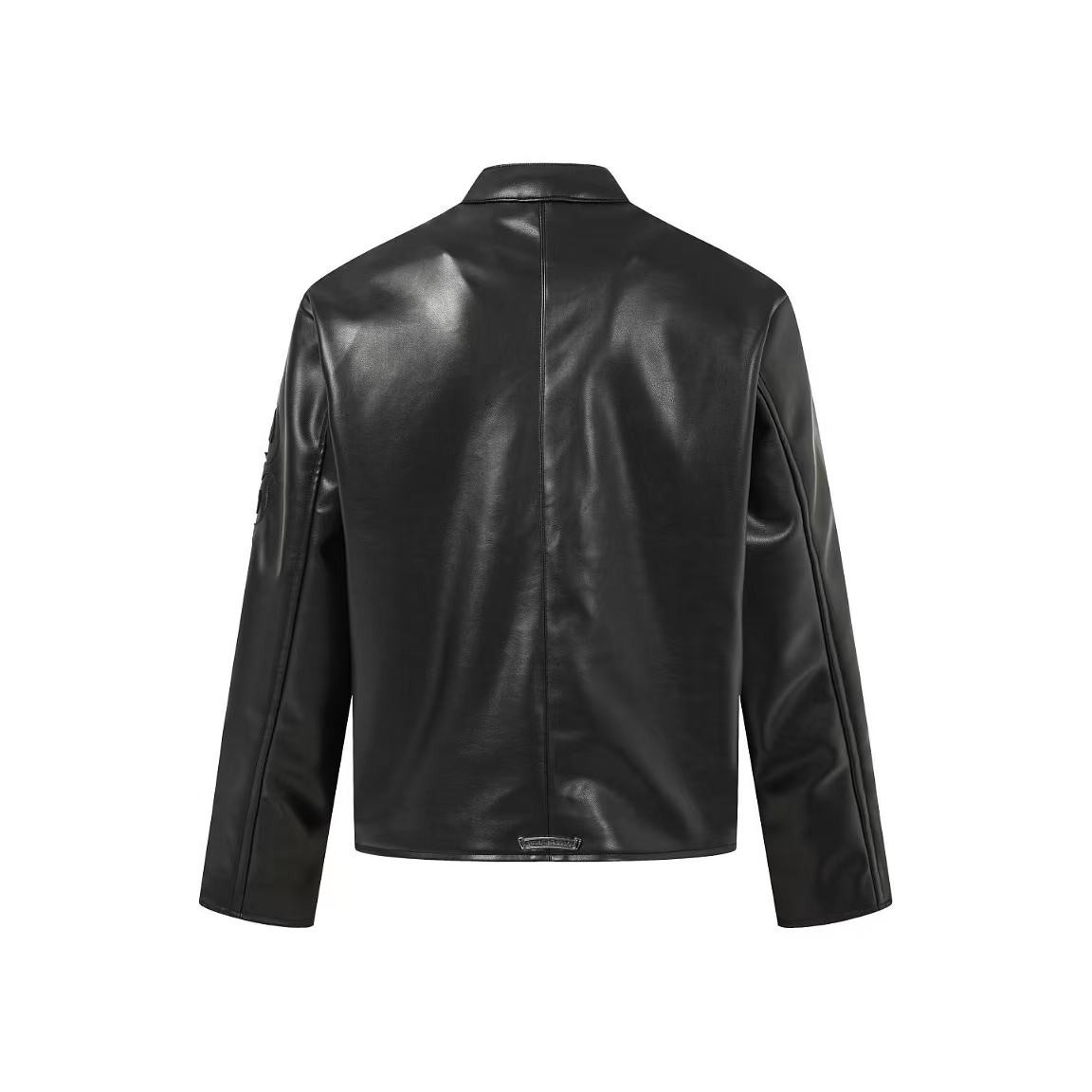 <p>Chrome Hearts 立领宝剑皮衣外套(黑)</p>