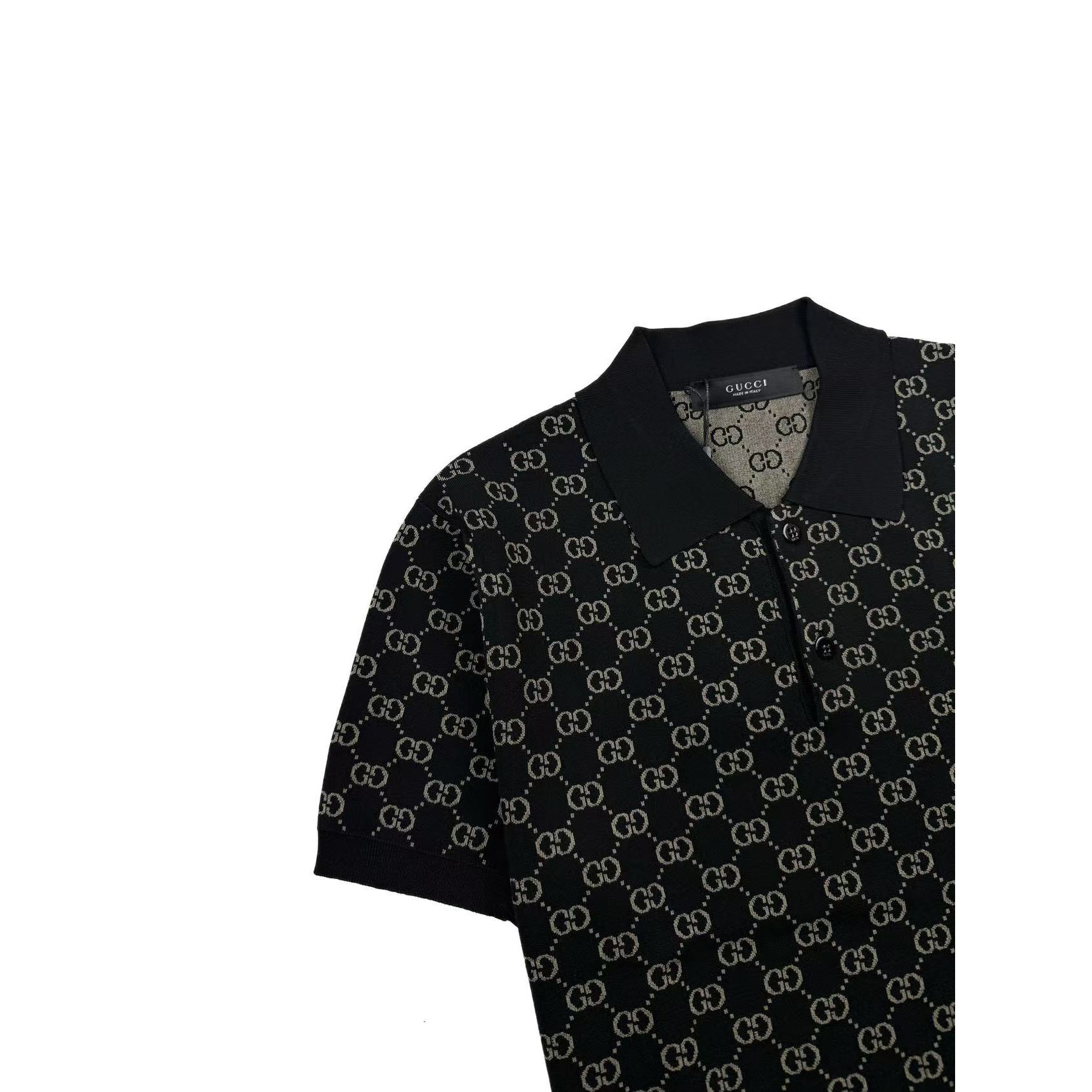 <p>GUCCI 宽松经典图案polo(783039)&nbsp;</p>
