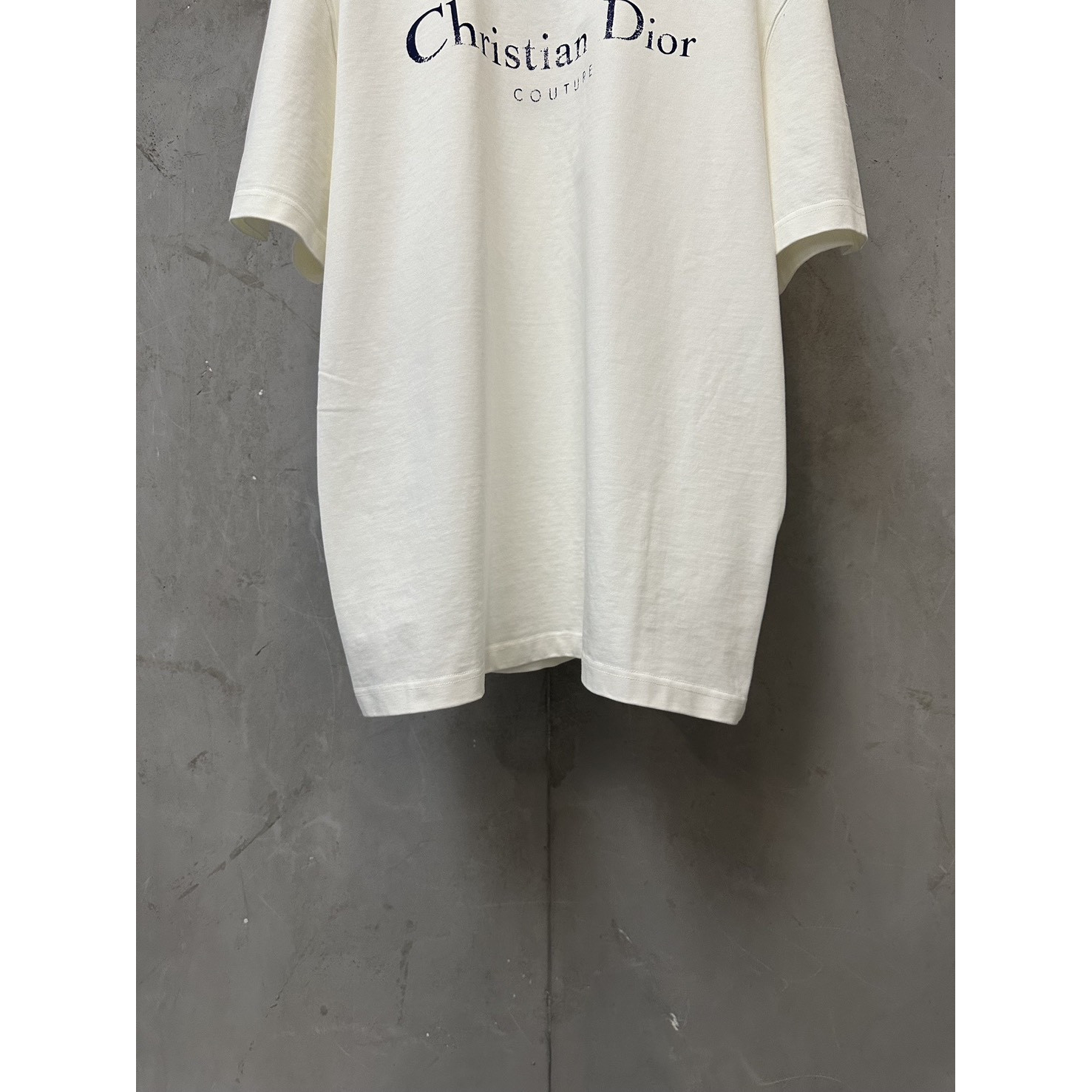 <p>Dior logo印花短袖T恤(白)</p>