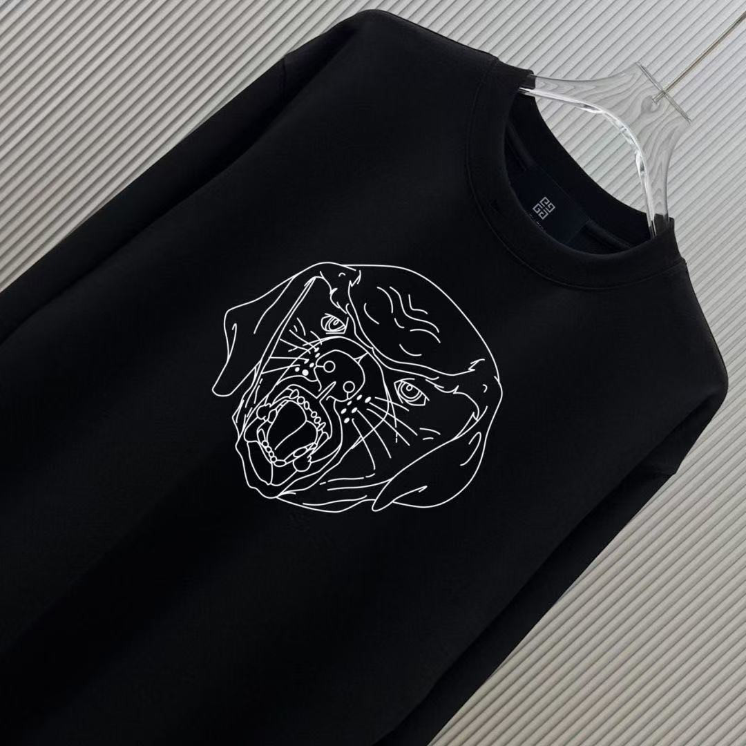 <p>GIVENCHY 长袖卫衣T恤(黑)</p>