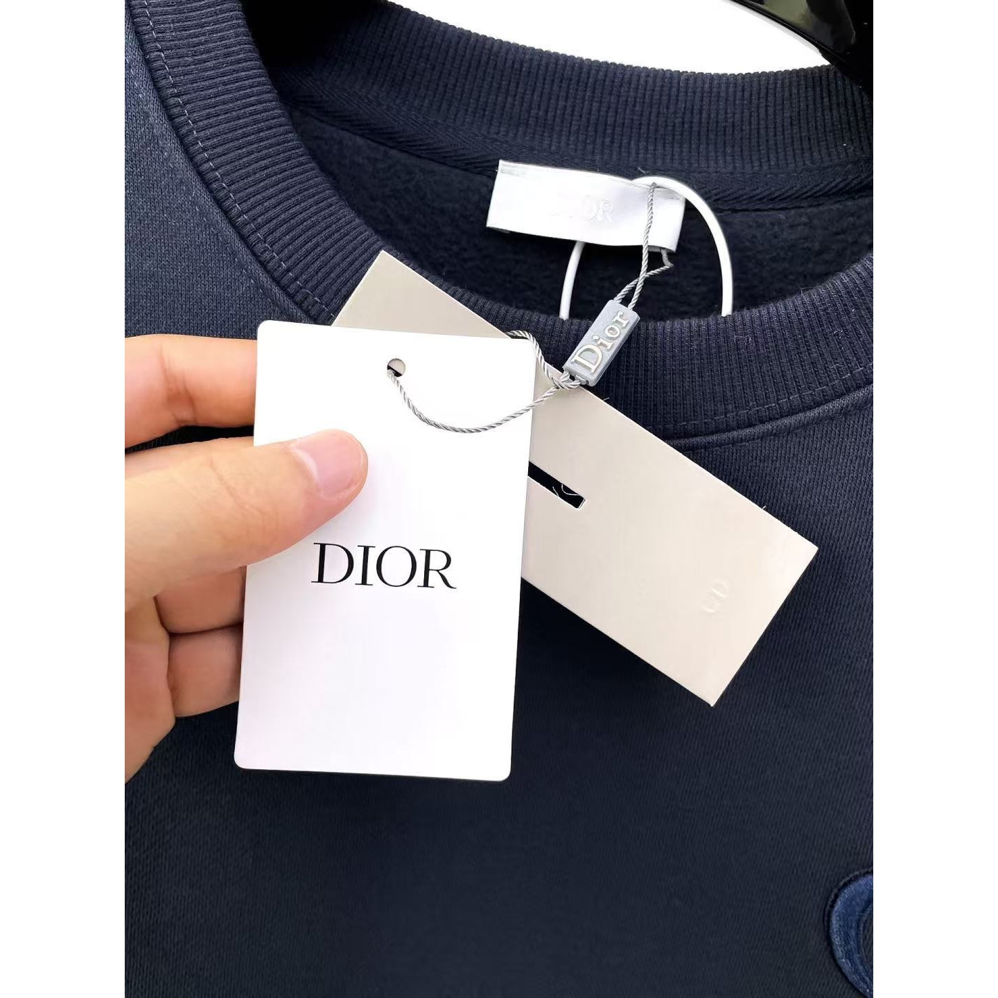 <p>DIOR 圆领卫衣(藍)</p>