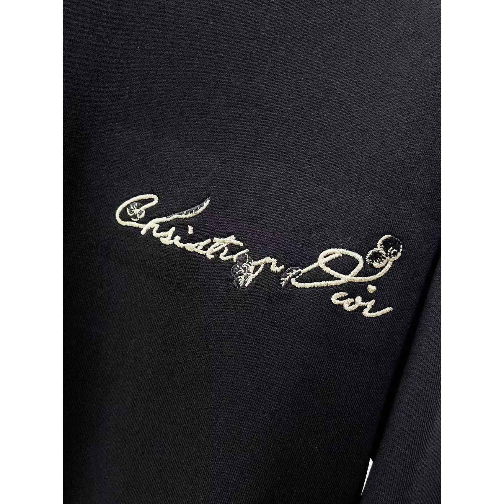 <p>DIOR 圓領長袖T恤(黑)</p>