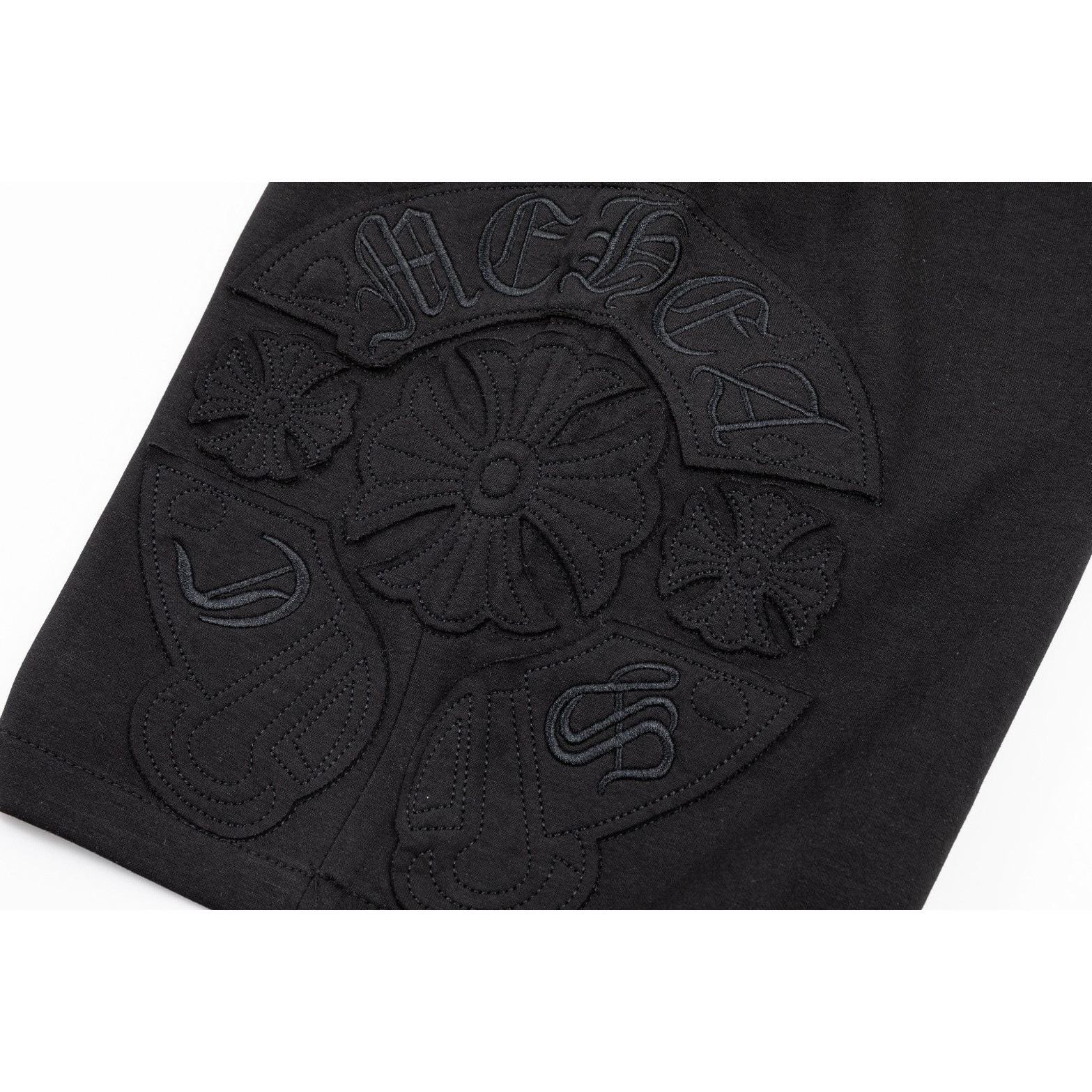 <p>CHROME HEARTS 休闲短裤(黑)</p>