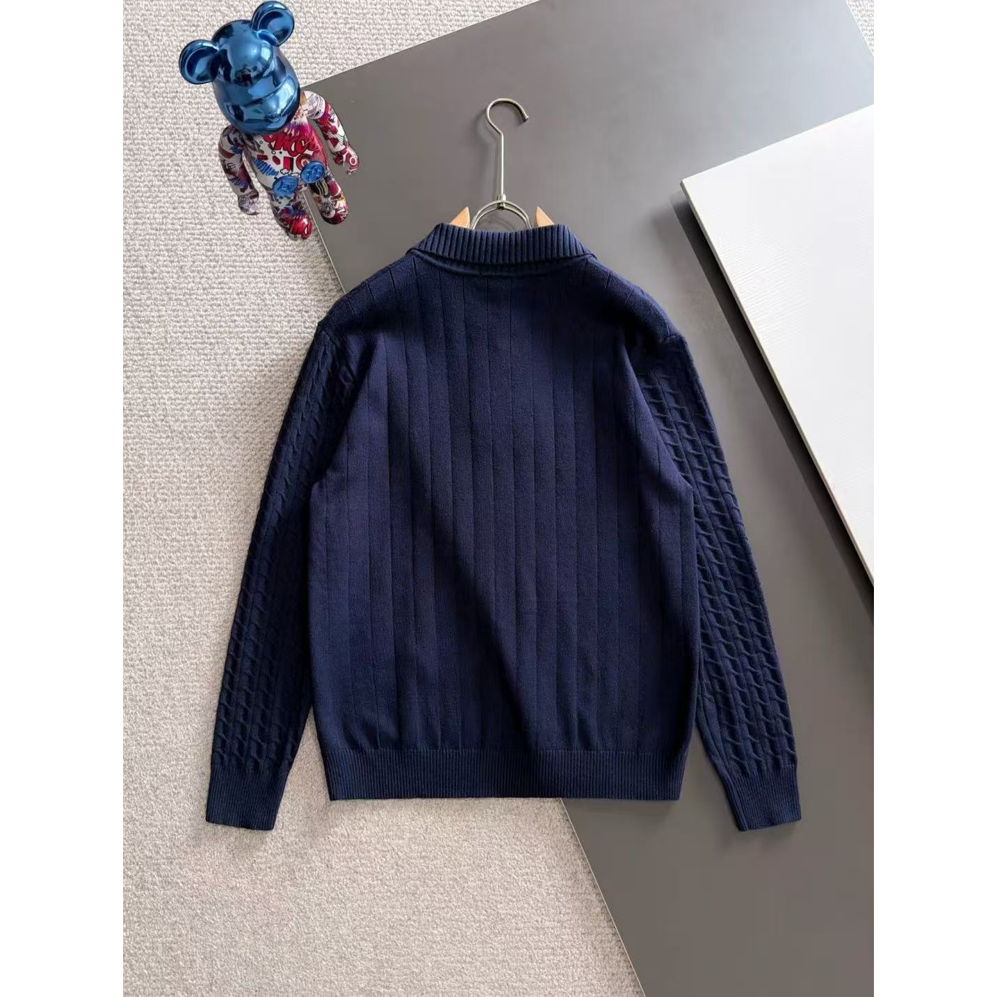 <p>GUCCI&nbsp;秋冬官网最新毛衣(藍)</p>
