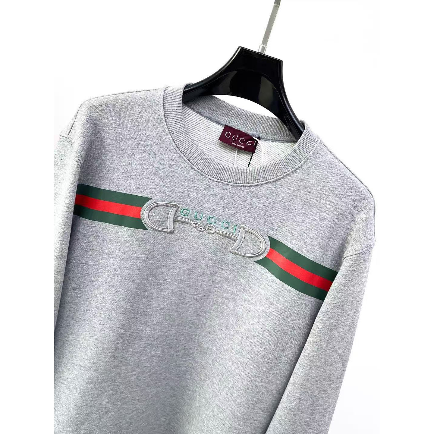 <p>GUCCI 圆领卫衣(灰)</p>