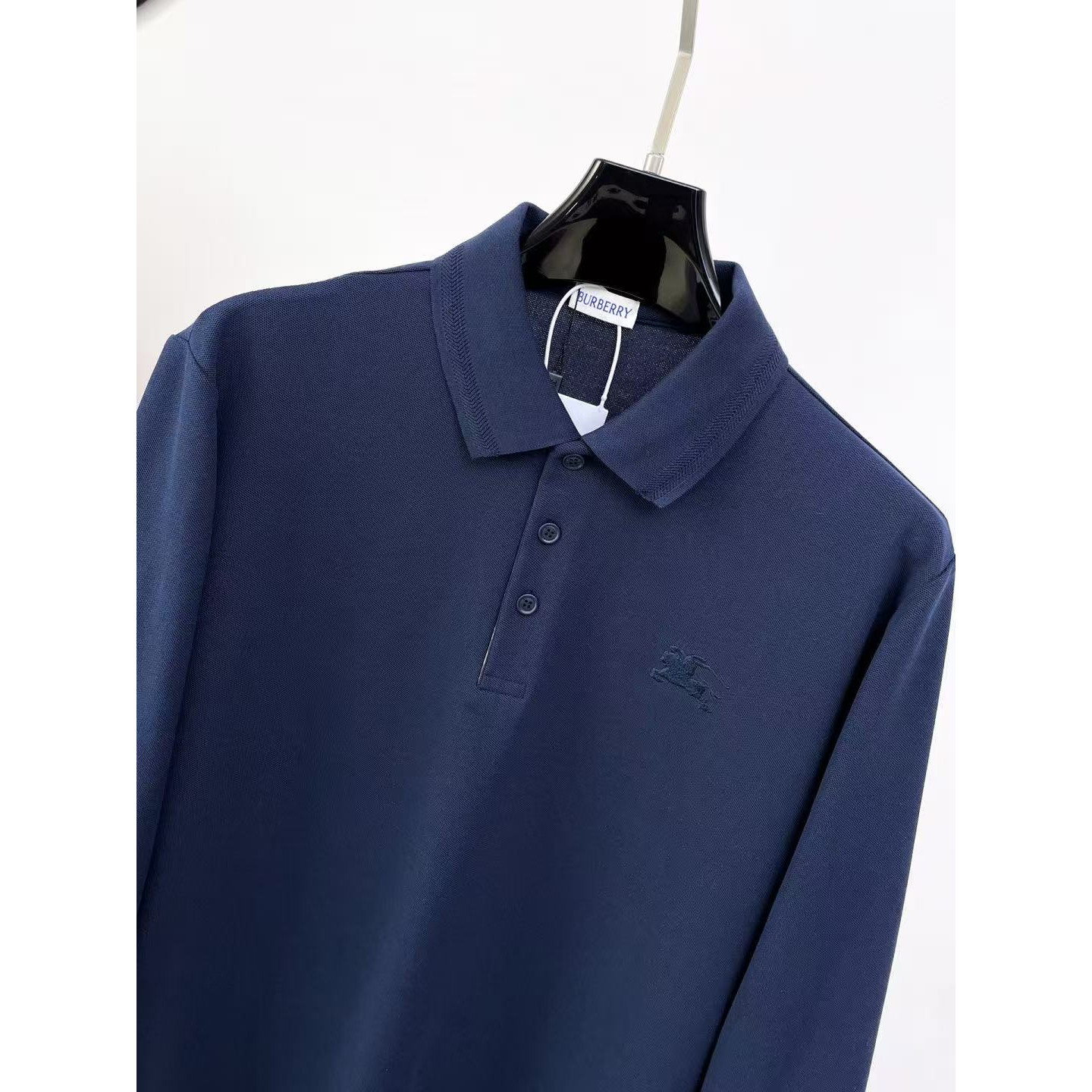 <p>BURBERRY 长袖Polo衫(藍)</p>