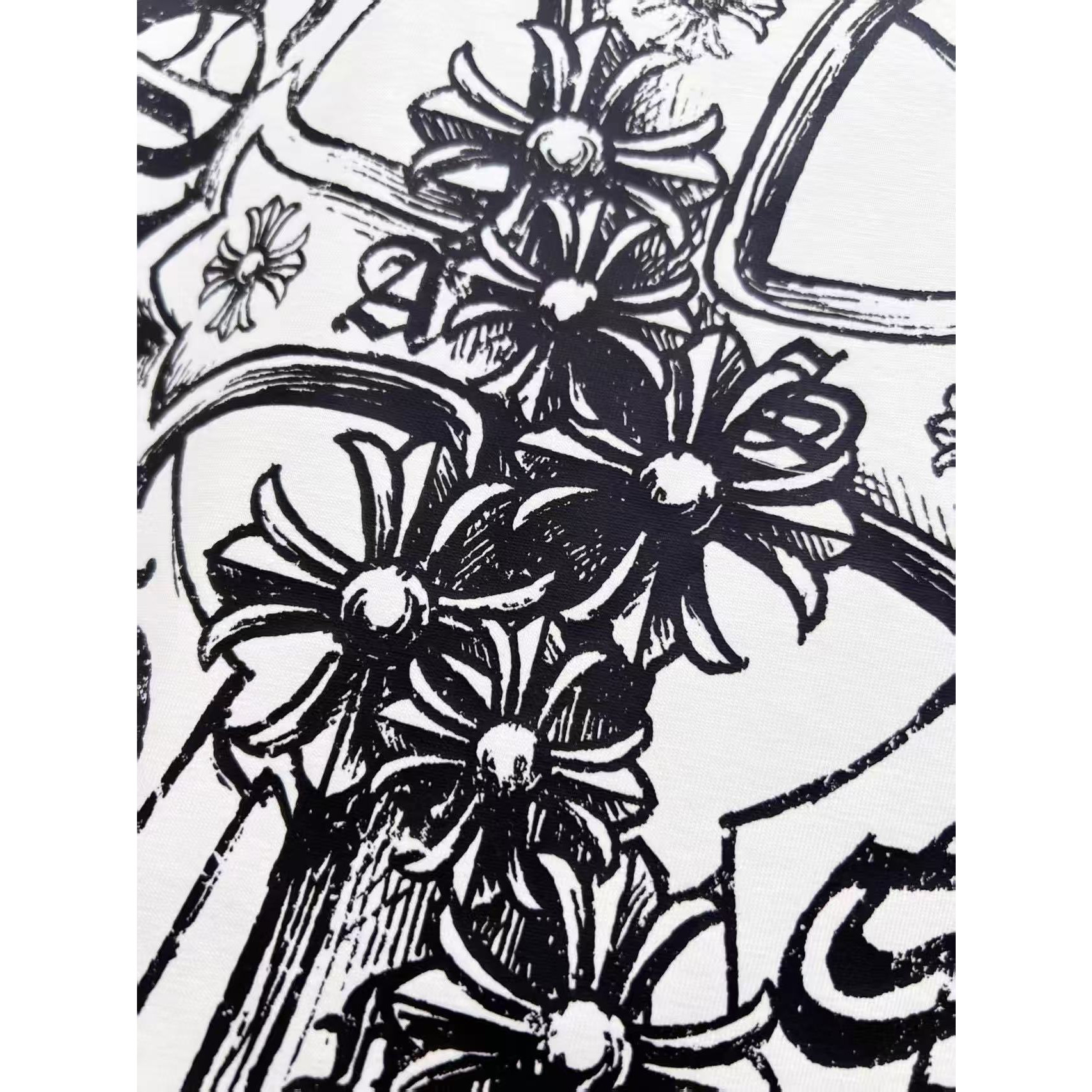 <p>CHROME HEARTS&nbsp;短袖圆领T恤(白)</p>
