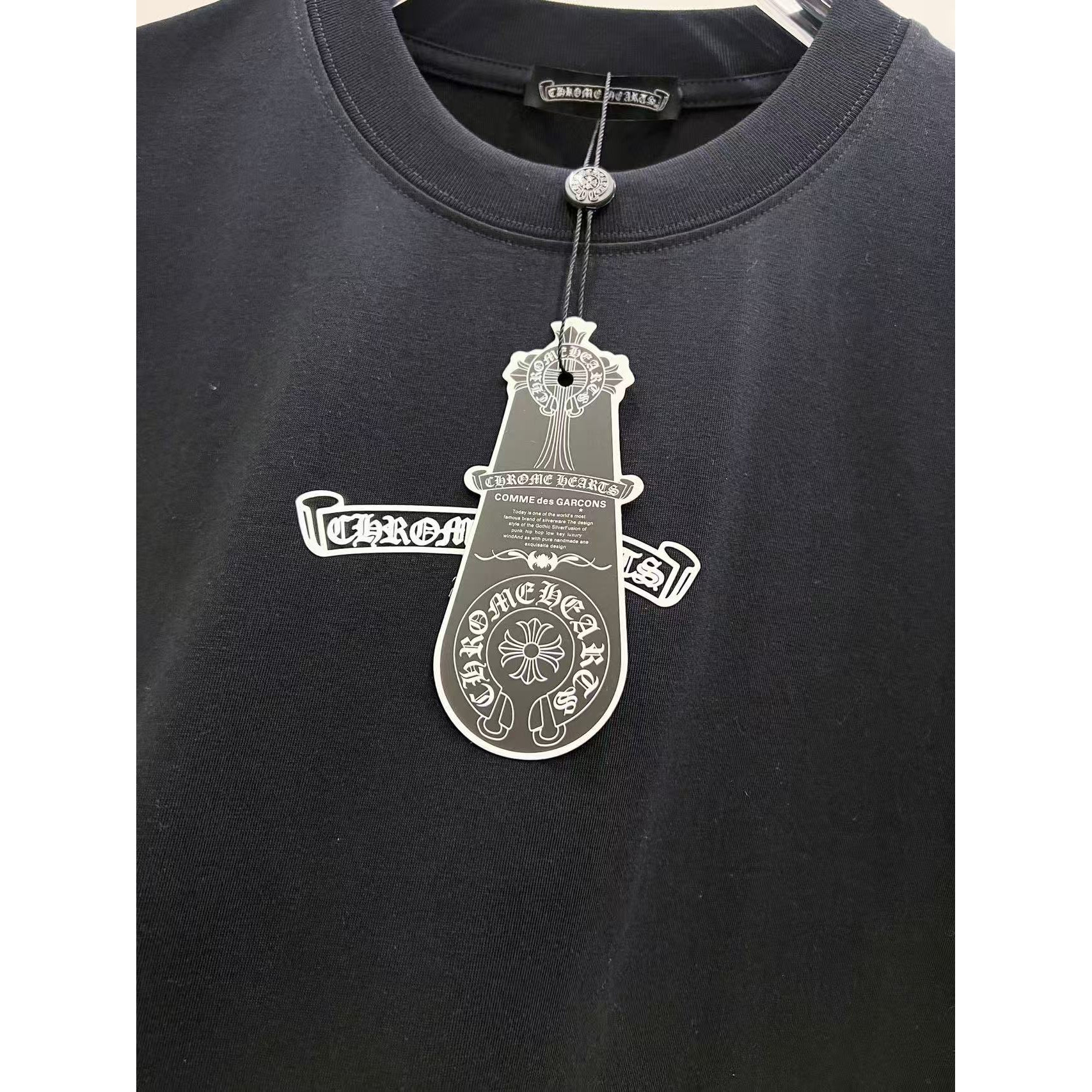 <p>CHROME HEARTS 短袖圆领T恤(黑)</p>