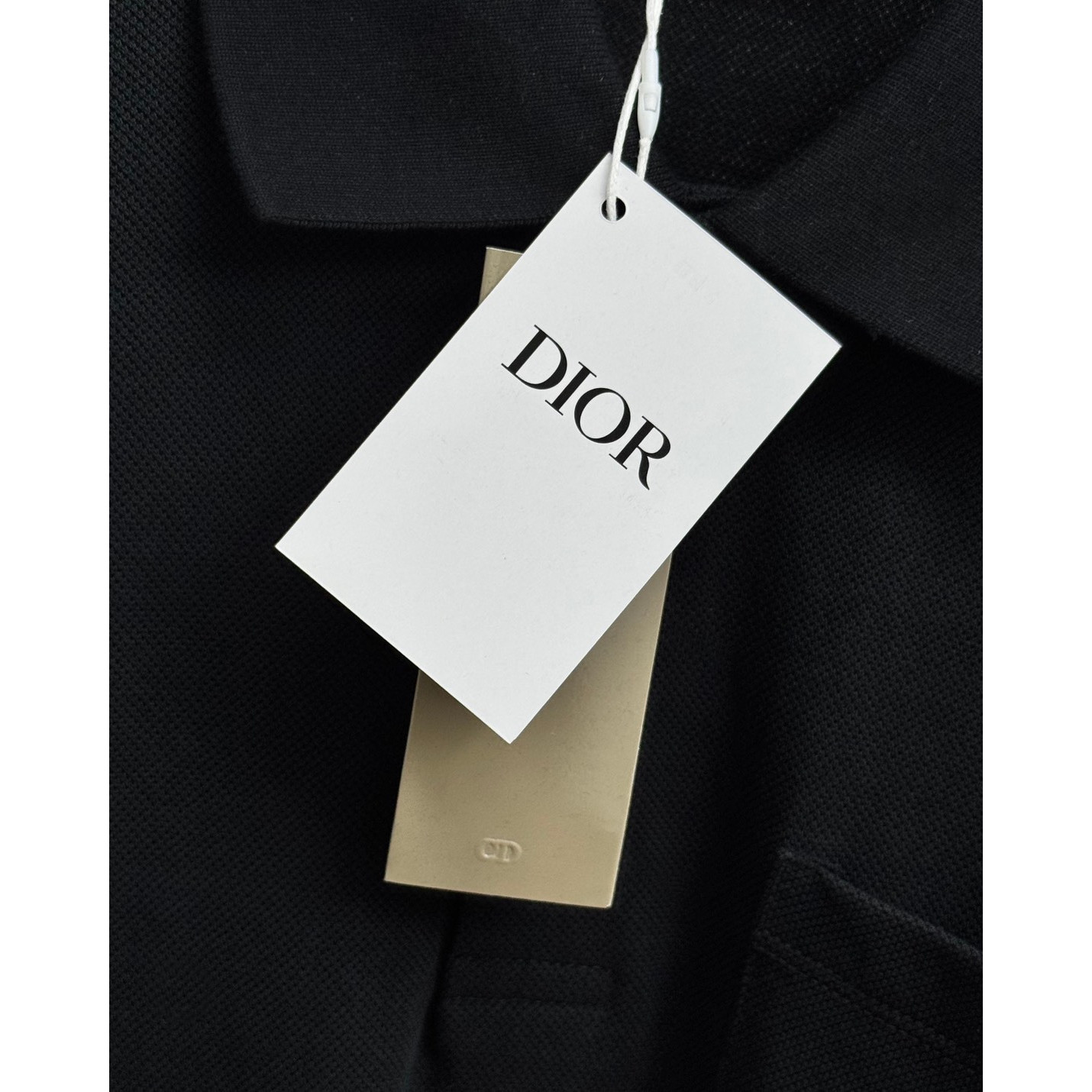 <p>DIOR&nbsp;短袖翻领polo衫(黑)</p>