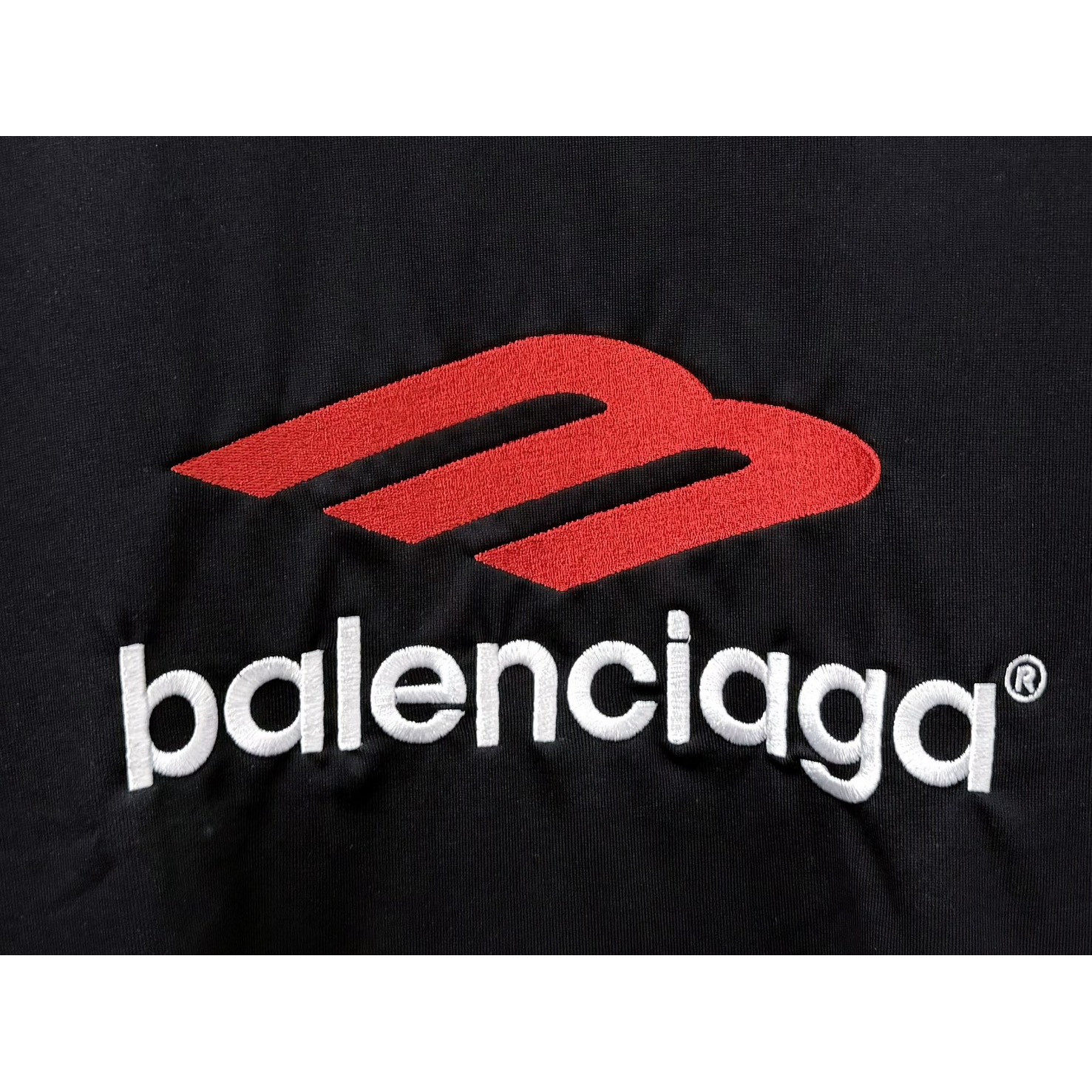 <p>BALENCIAGA Logo刺绣长袖(黑)</p>