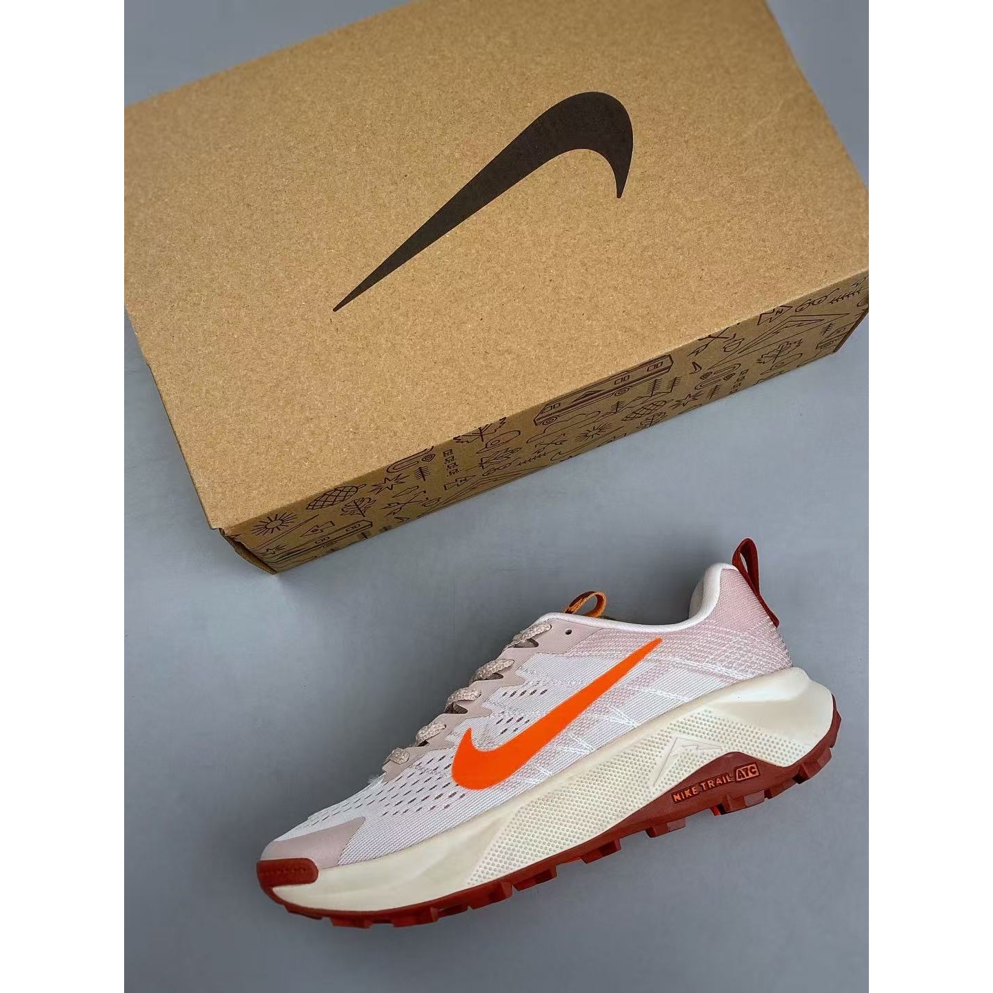 <p>NIKE REACTX Wildhorse 10 户外运动越野跑步鞋(紅)</p>