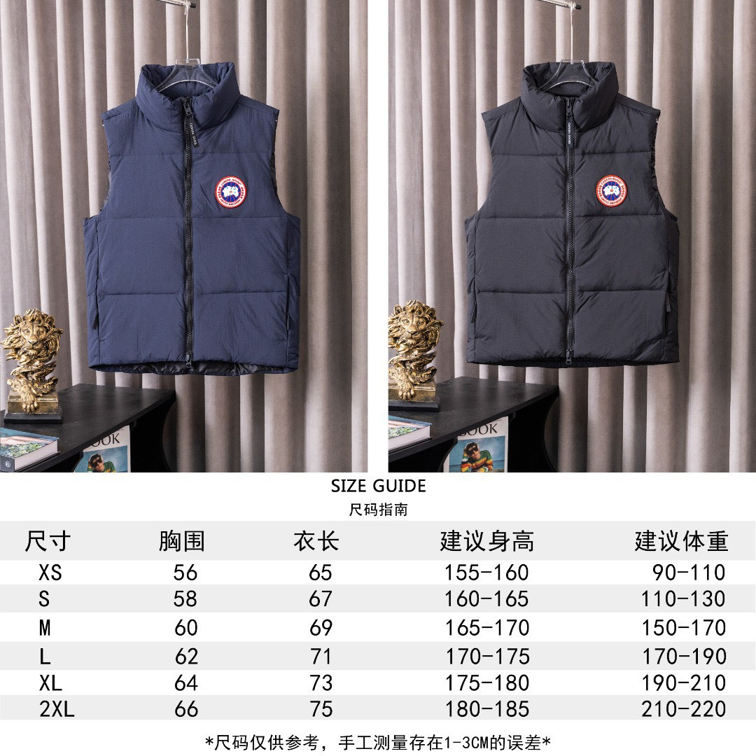 <p>Canada Goose Lawrence 劳伦斯2804羽绒马甲背心(藏蓝)</p>