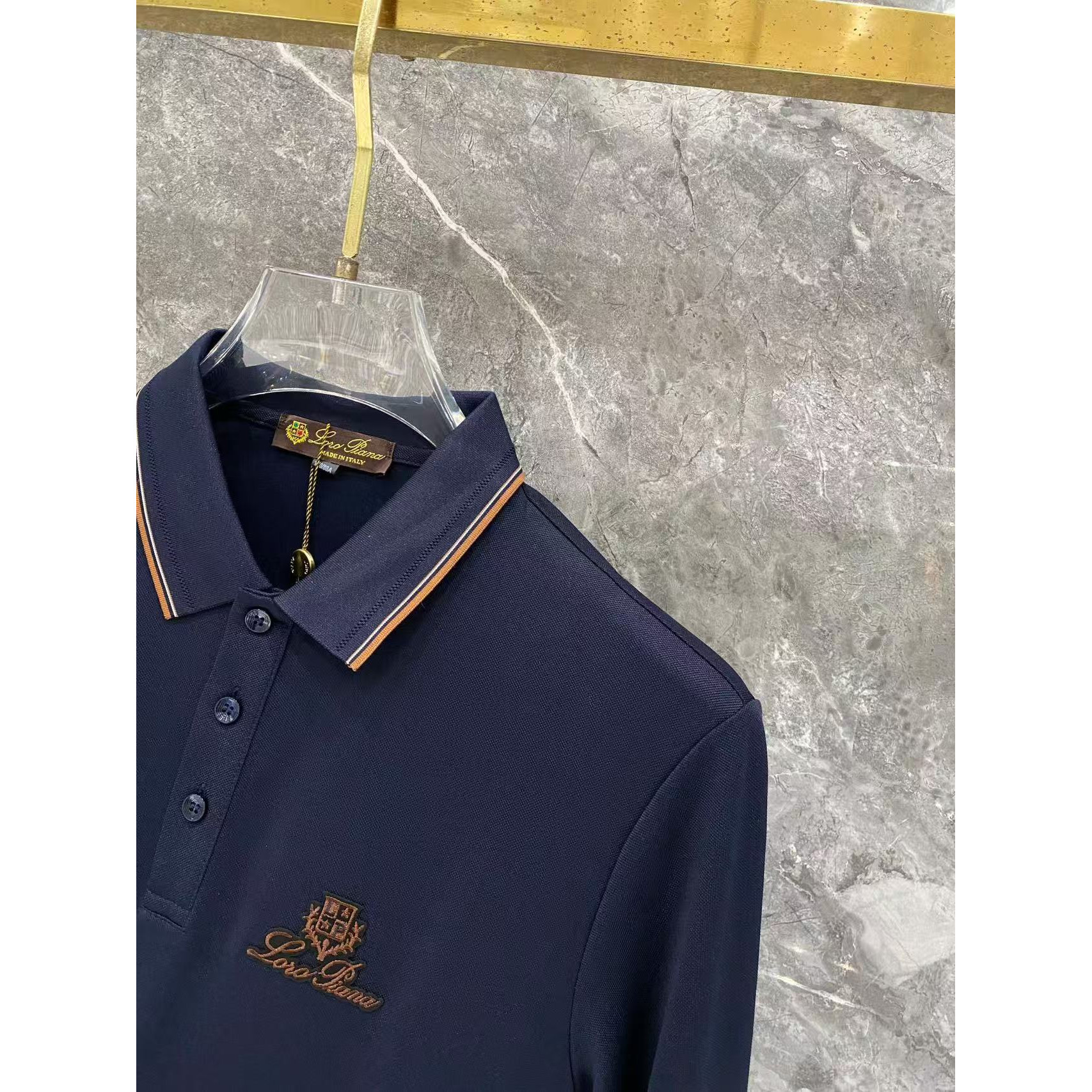 <p>Loro Piana 秋冬长袖Polo(783000)</p>