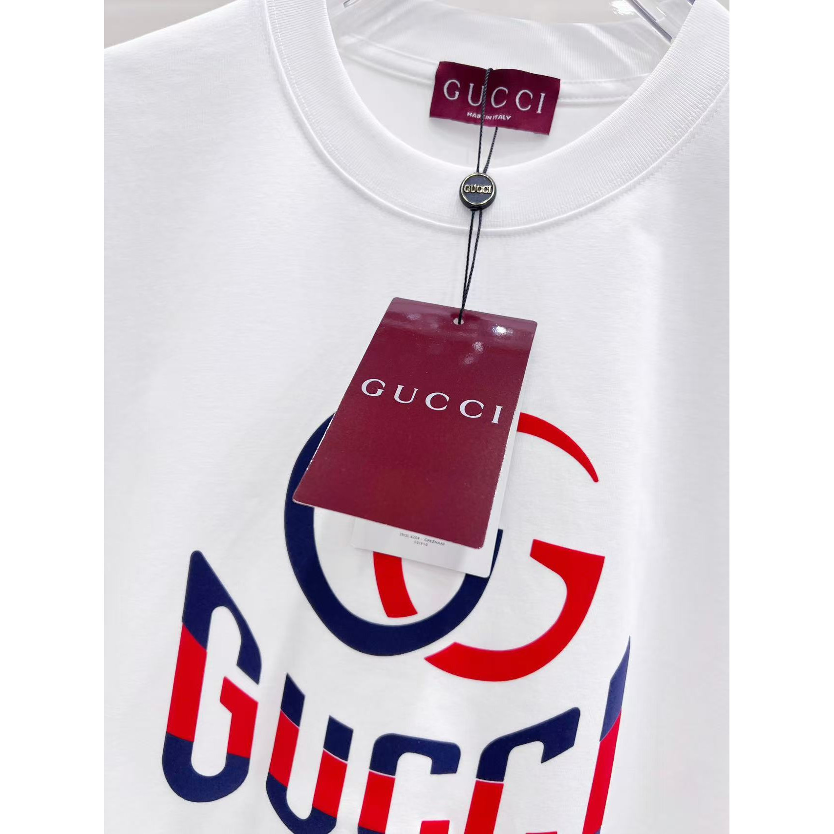 <p>GUCCI 短袖圆领T恤(白)</p>