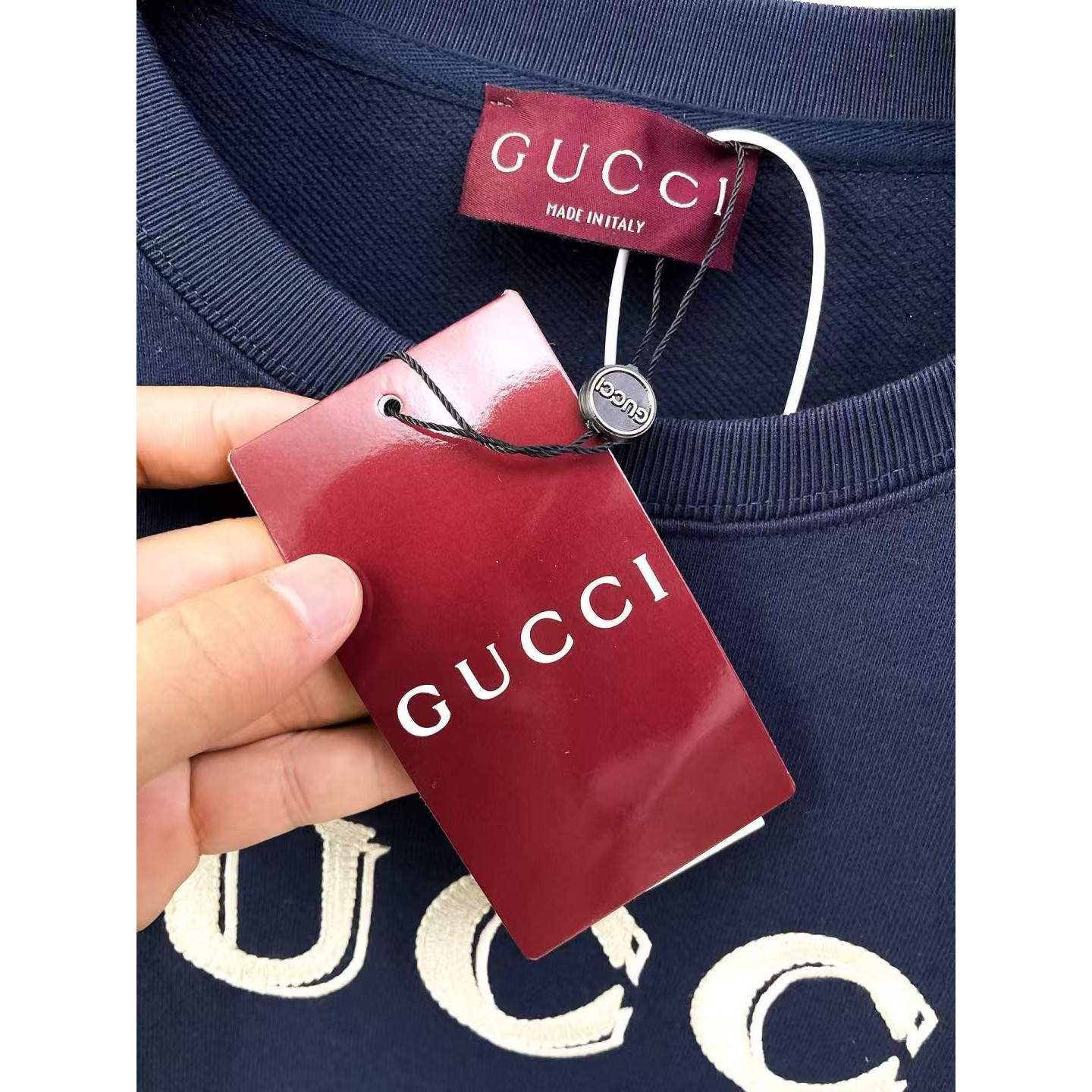 <p>GUCCI 圆领卫衣(藍)</p>