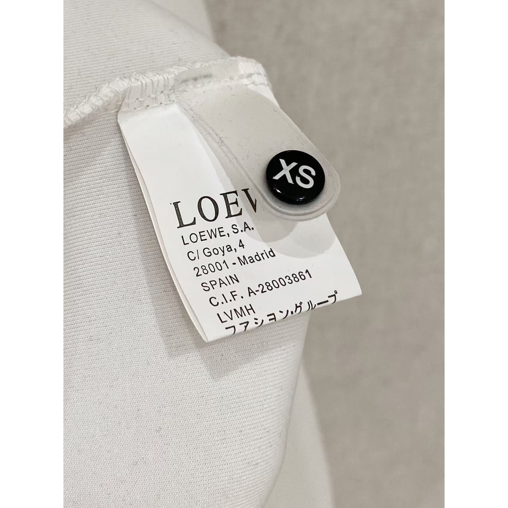 <p>LOEWE 太空棉卫衣(白)</p>