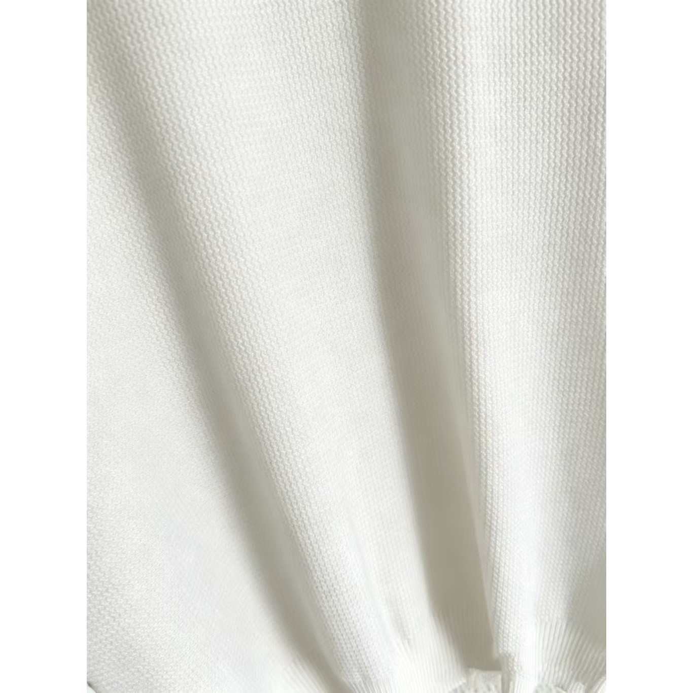 <p>Loro Piana V领针织马甲(白)</p>