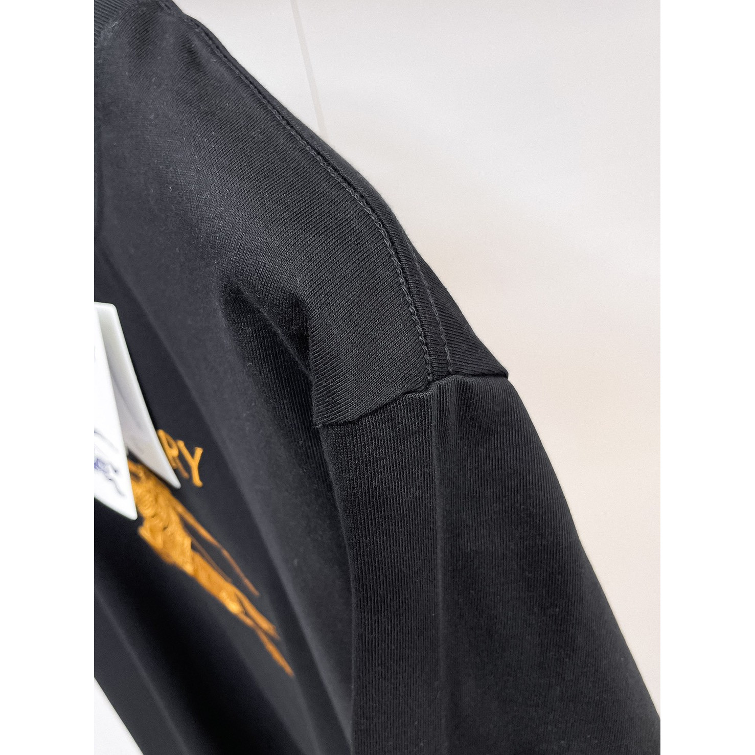<p>BURBERRY&nbsp;圆领短袖T恤(黑)</p>
