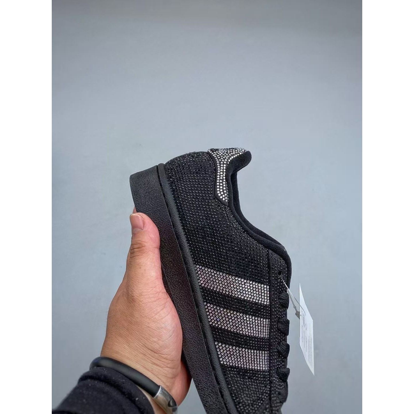 <p>Adidas SUPERSTAR II W &nbsp;经典贝壳头(黑)</p>