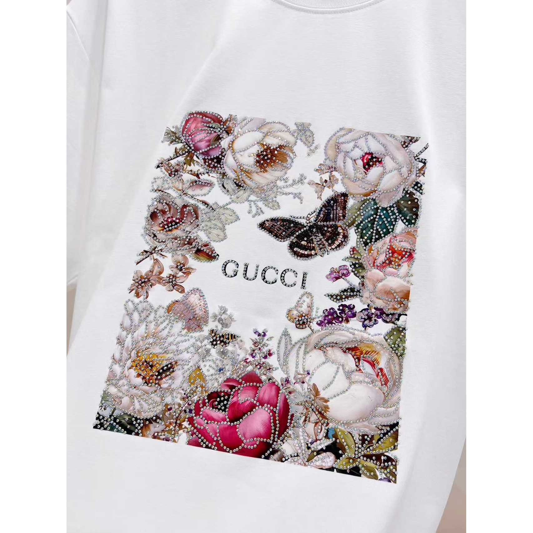 <p>GUCCI 短袖圆领T恤(白)</p>