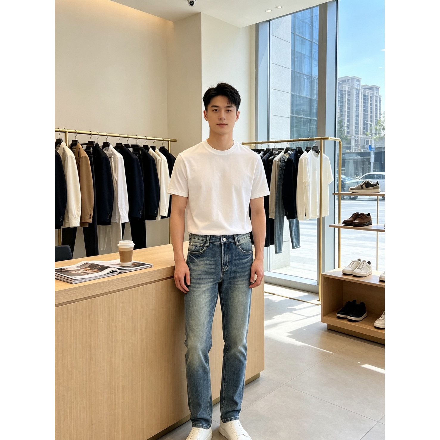 <p>BURBERRY 休闲牛仔裤</p>