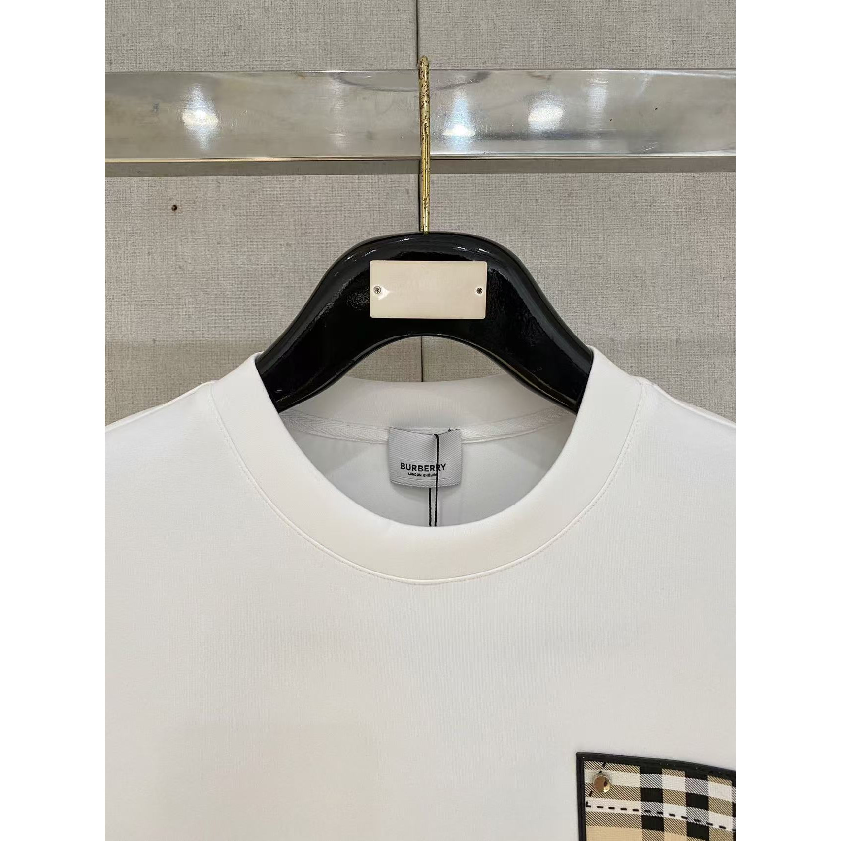 <p>BURBERRY 太空棉卫衣(白)</p>
