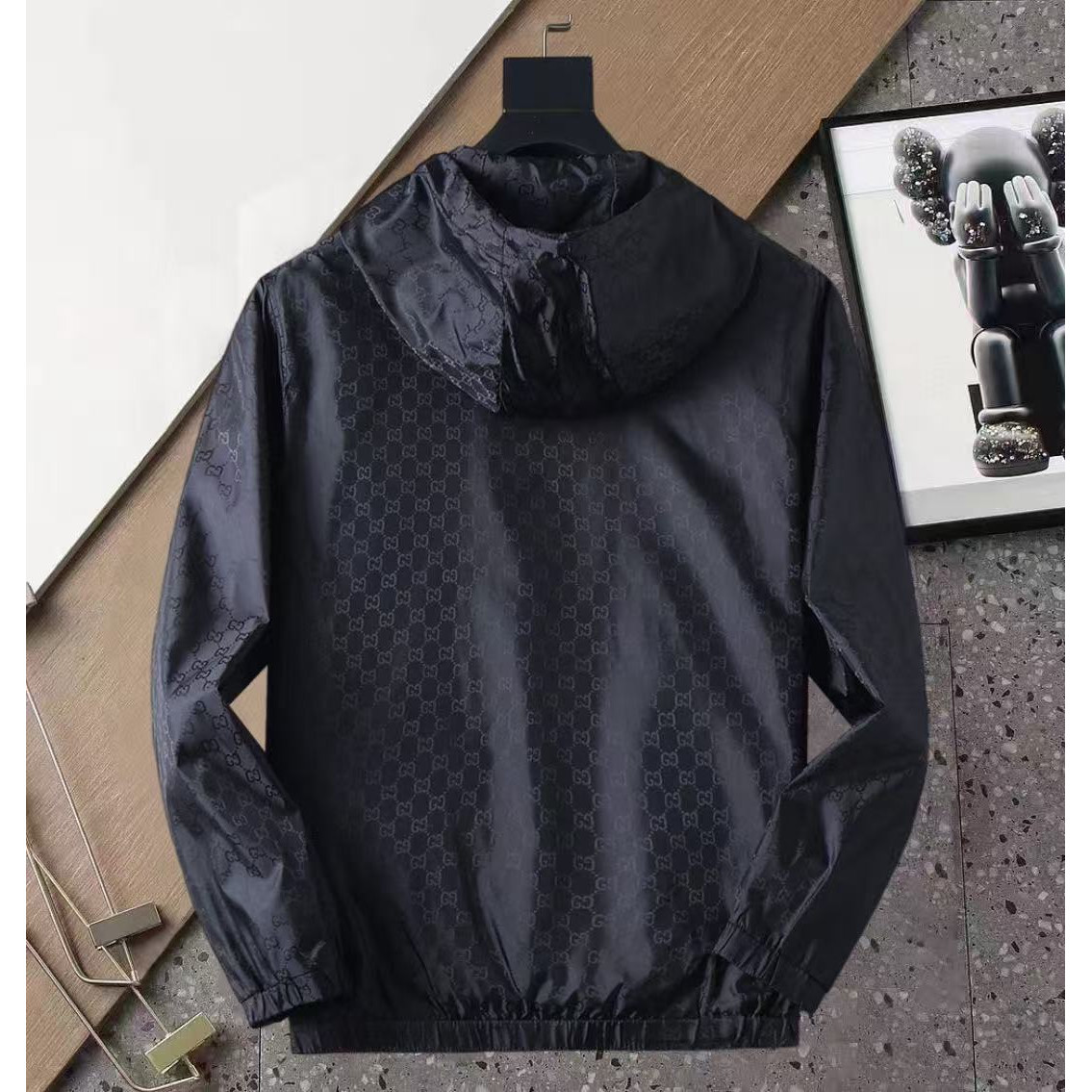<p>GUCCI 男士夹克外套(800822)</p>