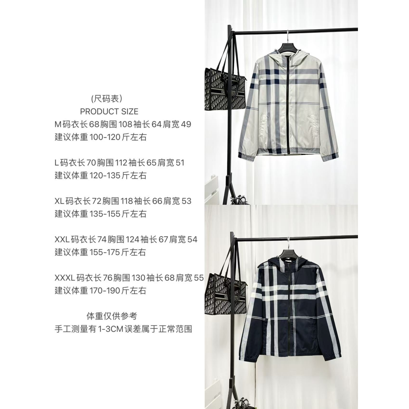 <p>Burberry 夹克外套(黑)</p>