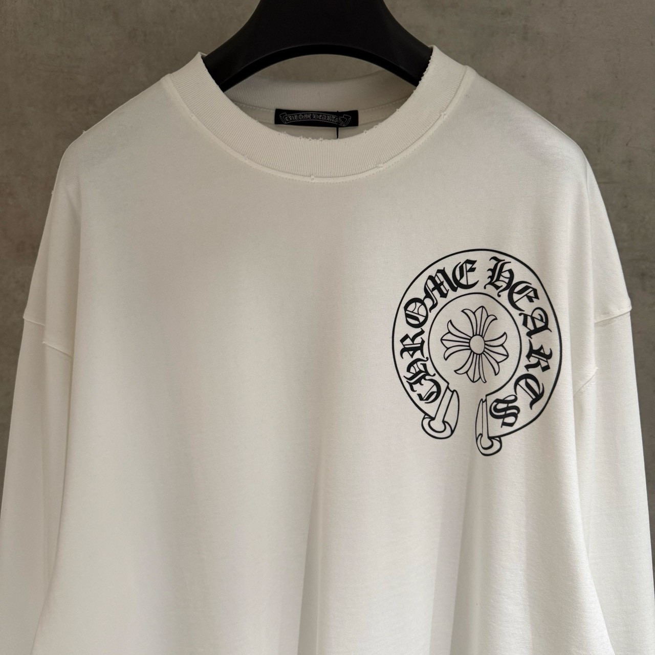 <p>CHROME HEARTS 长袖T恤(白B19)</p>