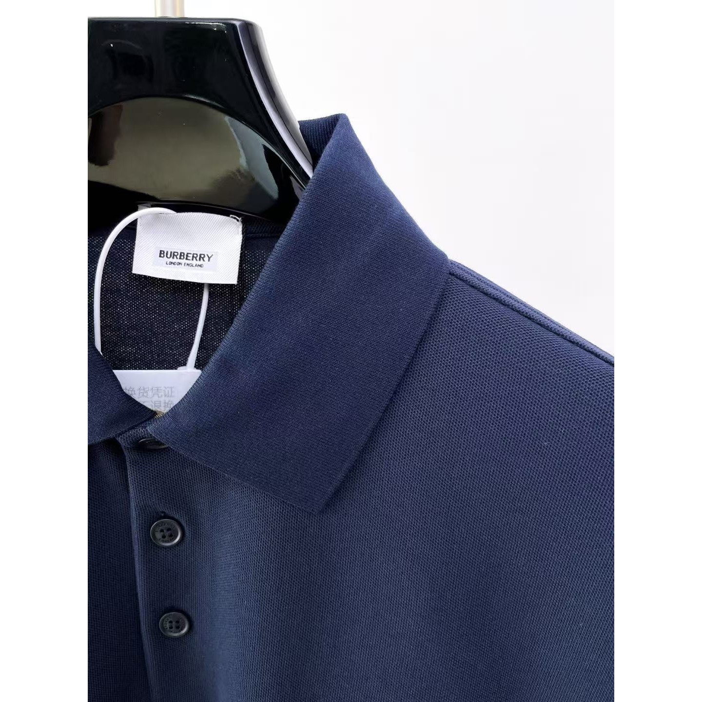 <p>BURBERRY 长袖Polo衫(藍)</p>