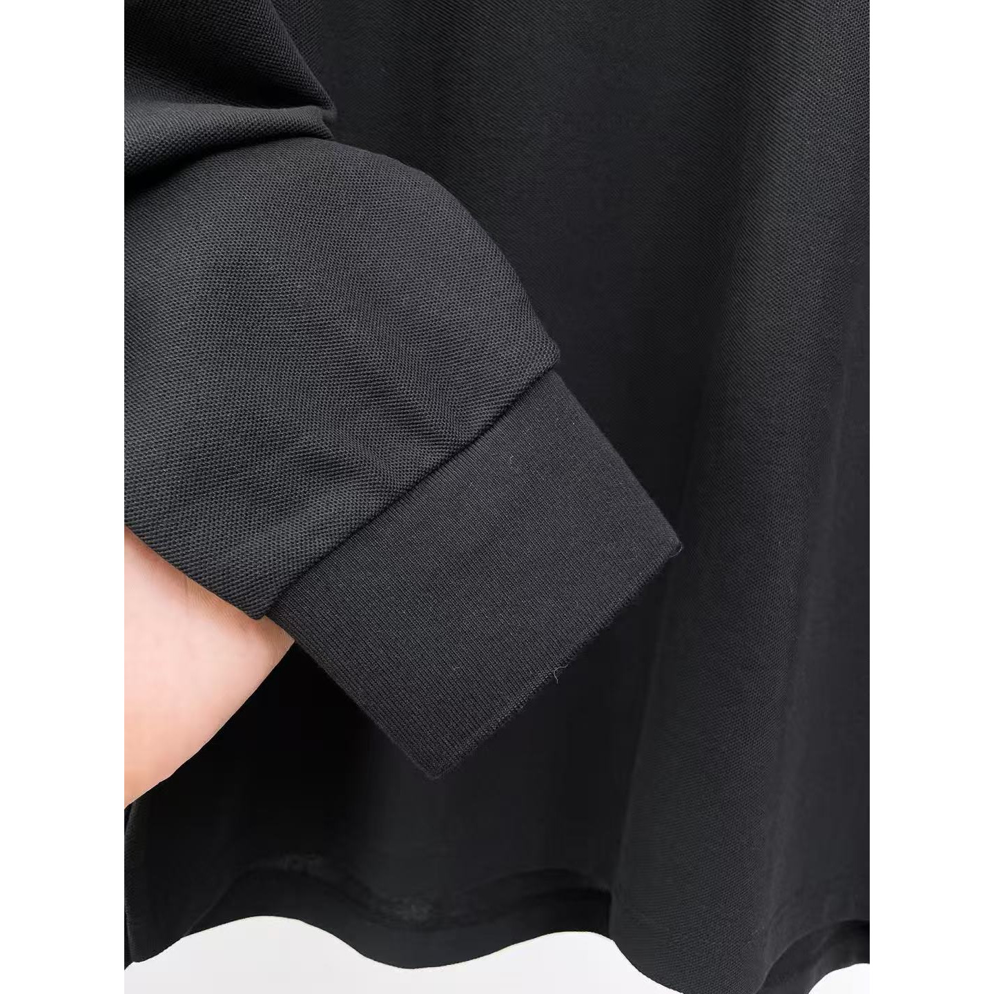 <p>BURBERRY 长袖Polo衫(黑)</p>