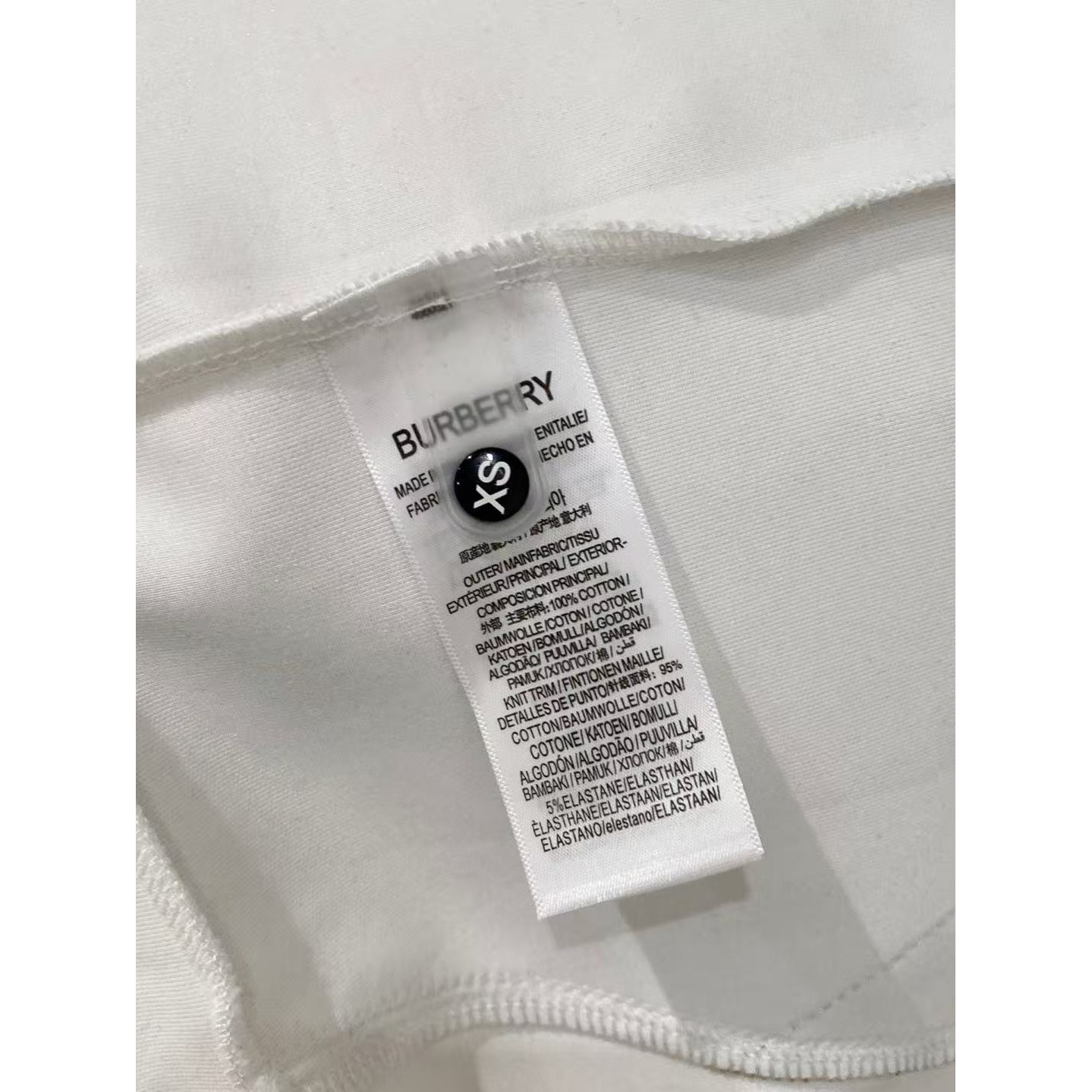 <p>BURBERRY 太空棉卫衣(白)</p>