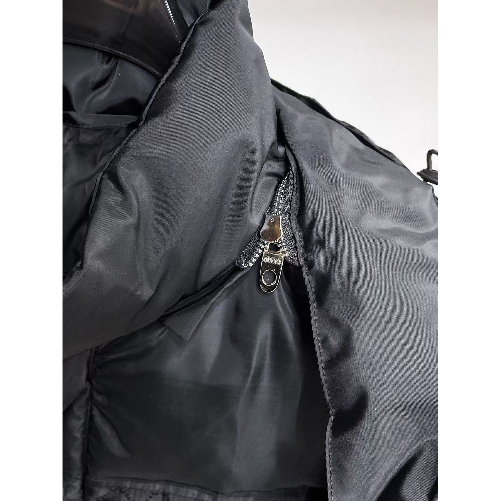 <p>GUCCI 秋冬新款羽绒服(黑)</p>
