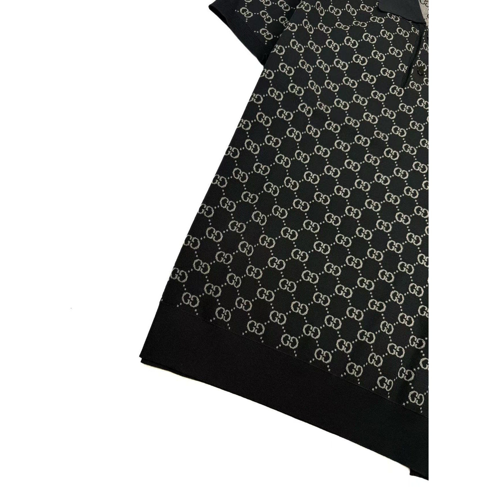 <p>GUCCI 宽松经典图案polo(783039)&nbsp;</p>