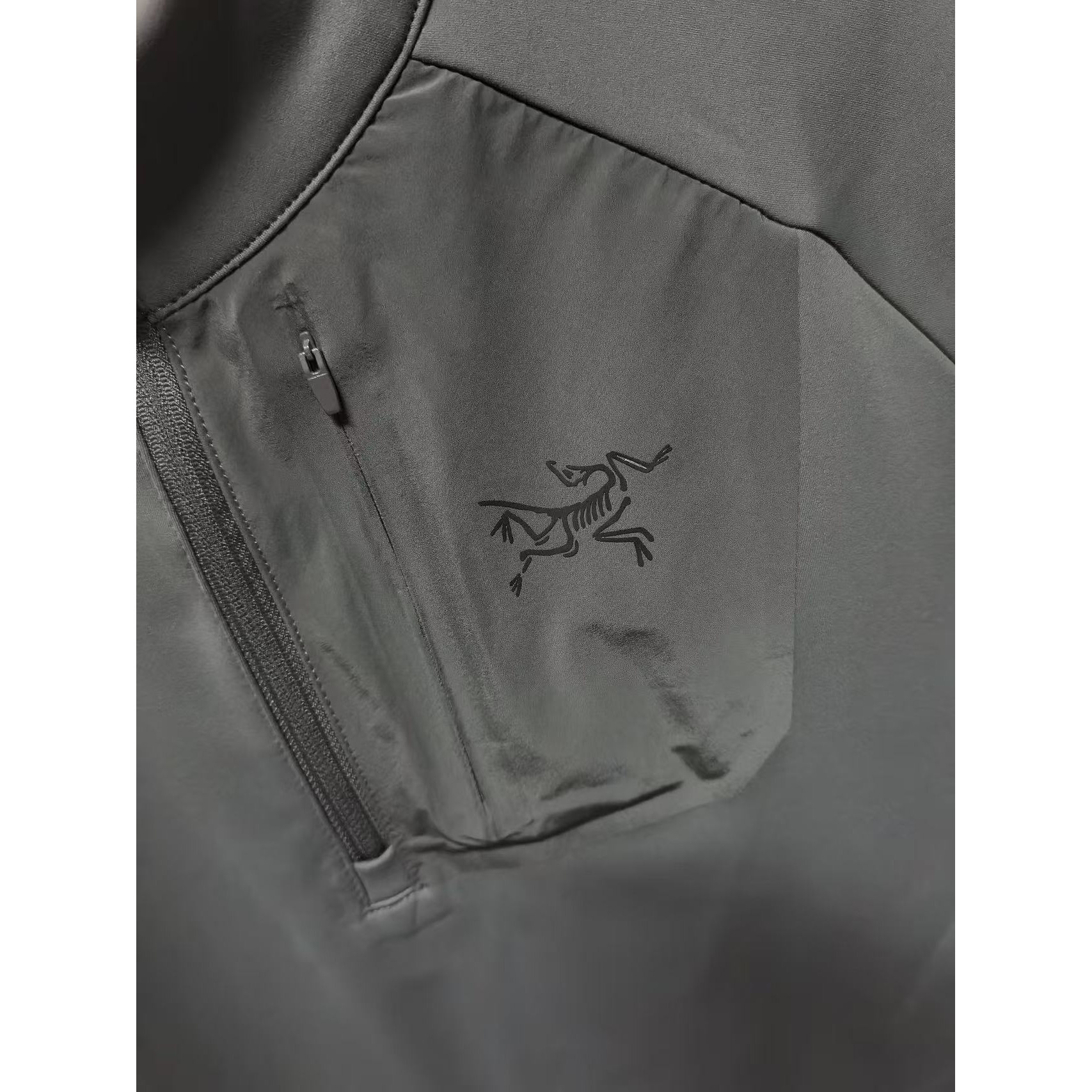 <p>Arc'teryx 半拉链口袋长袖打底(軍綠)</p>