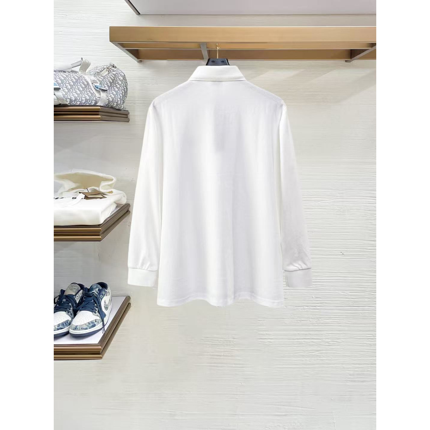 <p>BURBERRY 长袖Polo衫(白)</p>