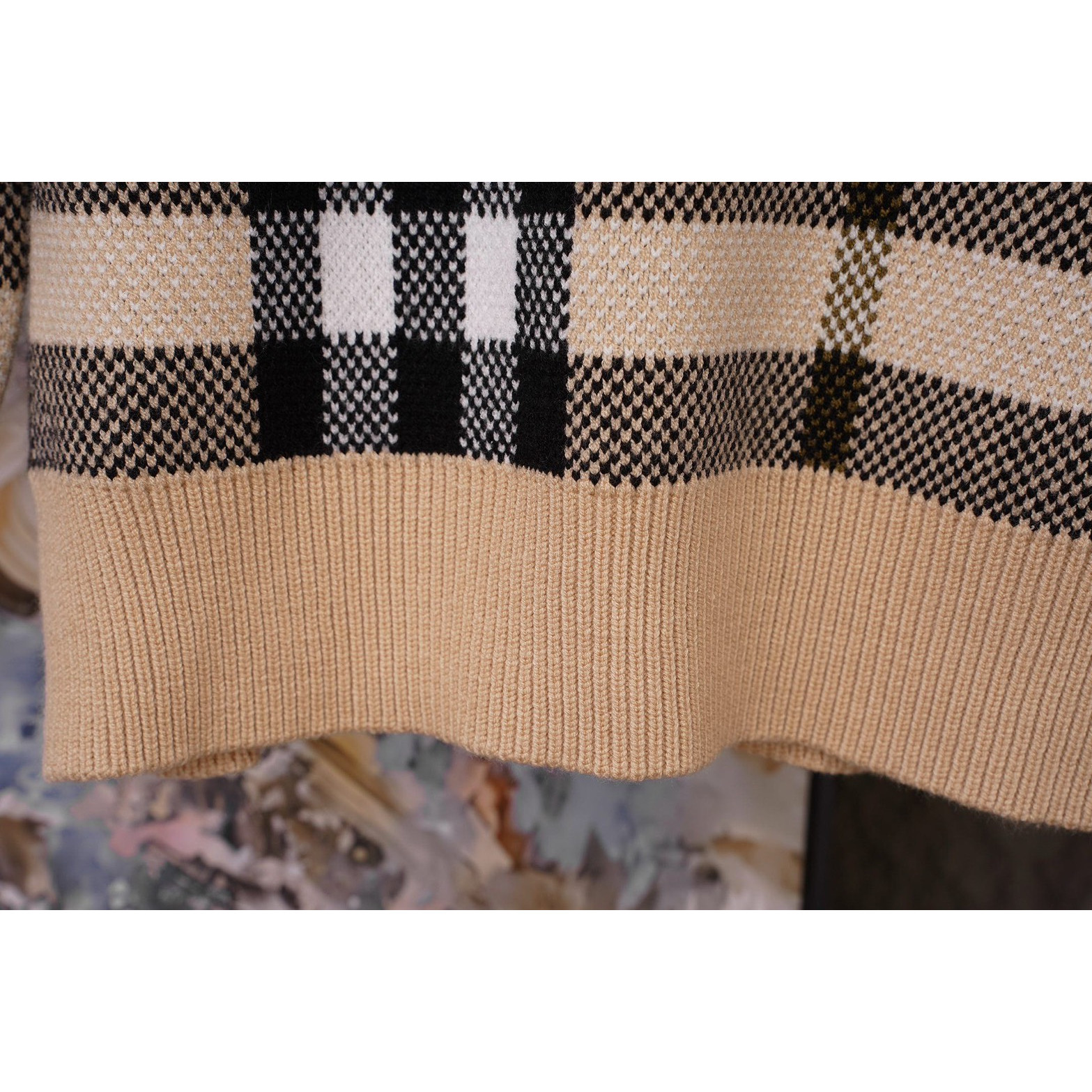 <p>Burberry 圆领针织羊毛衫(X24)</p>
