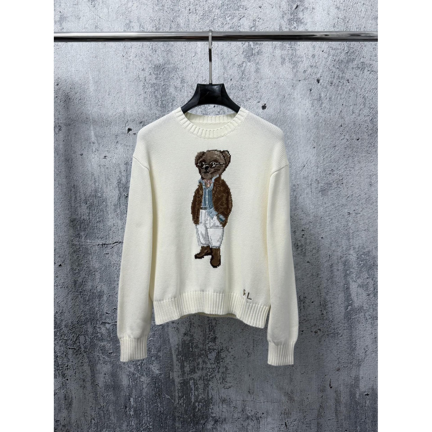 <p>Ralph Lauren 宽松版棉圆领针织衫(白)</p>

<p>&nbsp;</p>